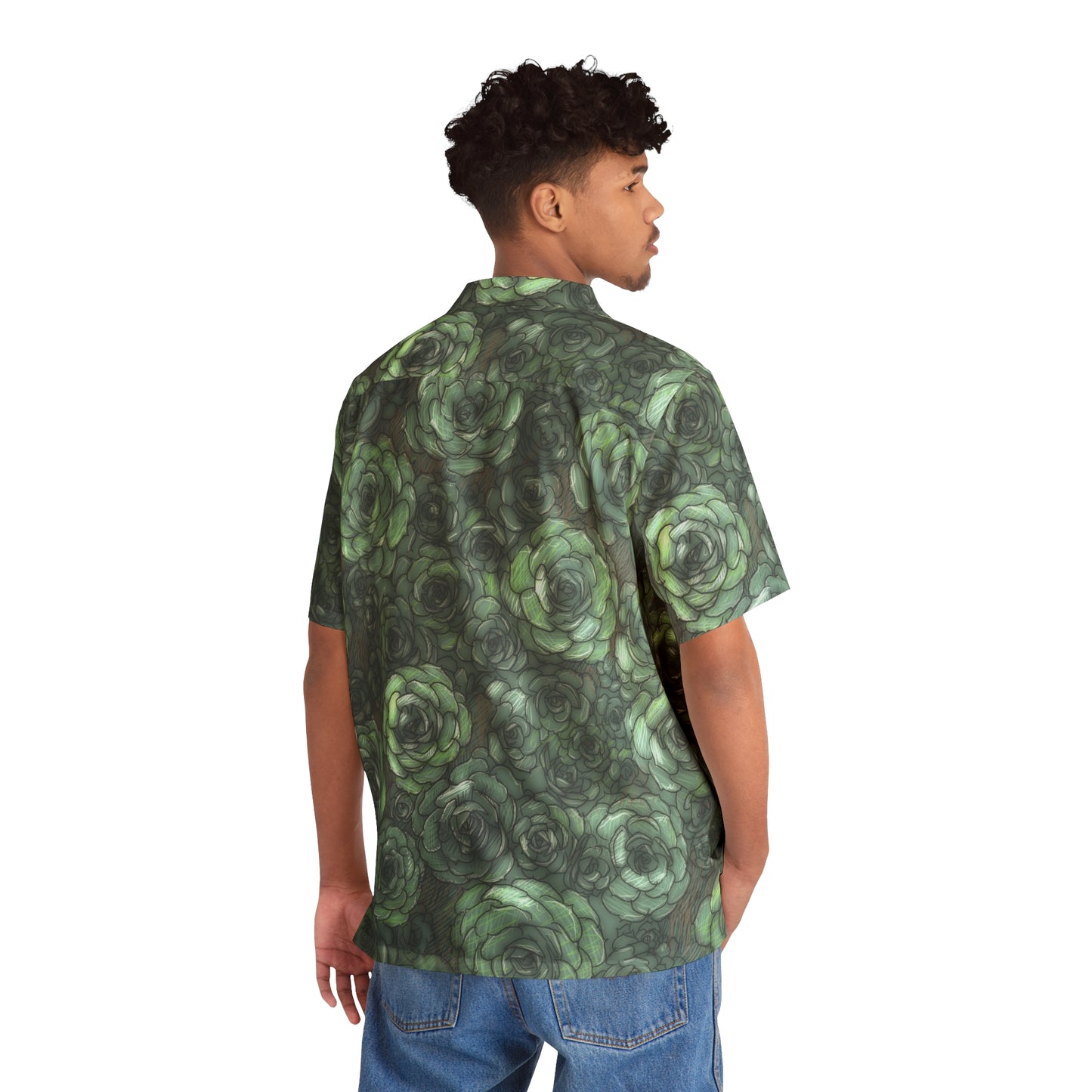 Succulent Men's Hawaiian Shirt