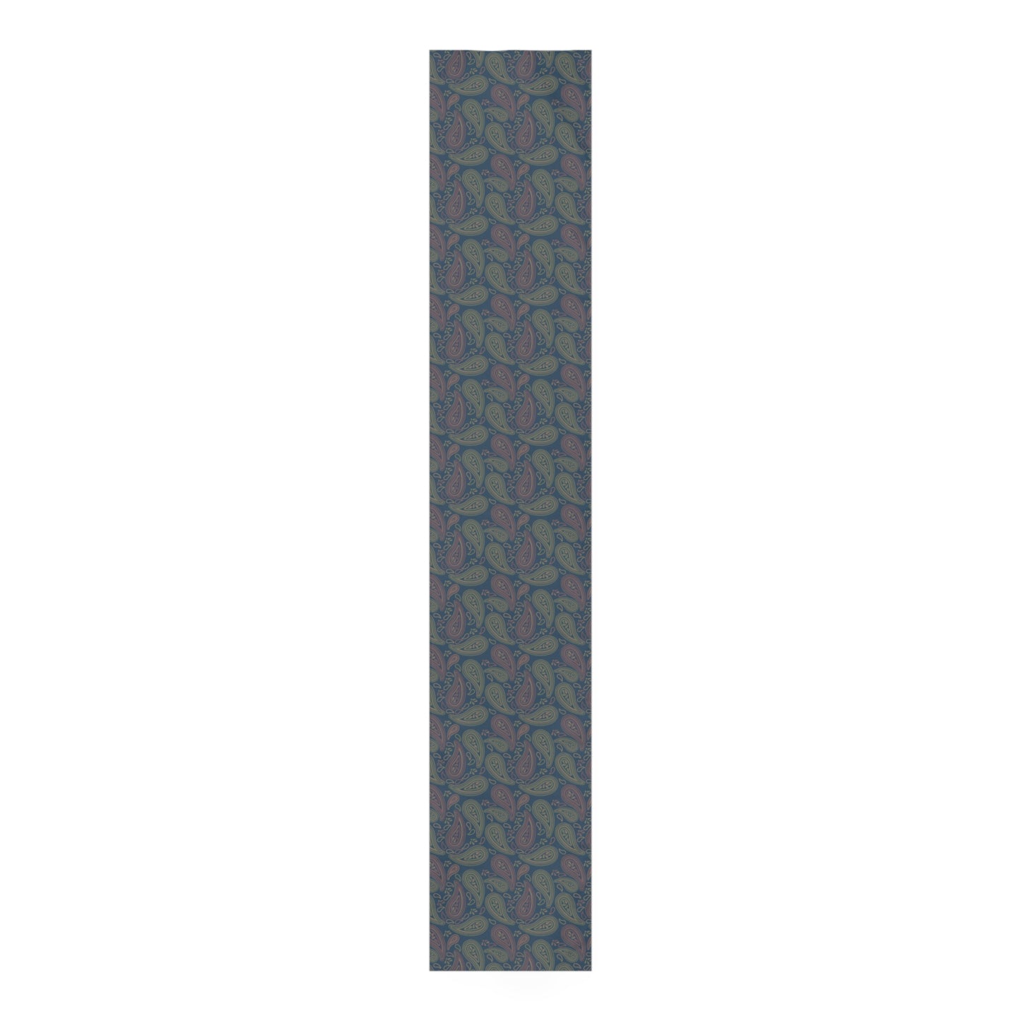 Paisley Table Runner Gardening Houseplant Indoor Plant Lover Gift Idea Green Center Table Cloth