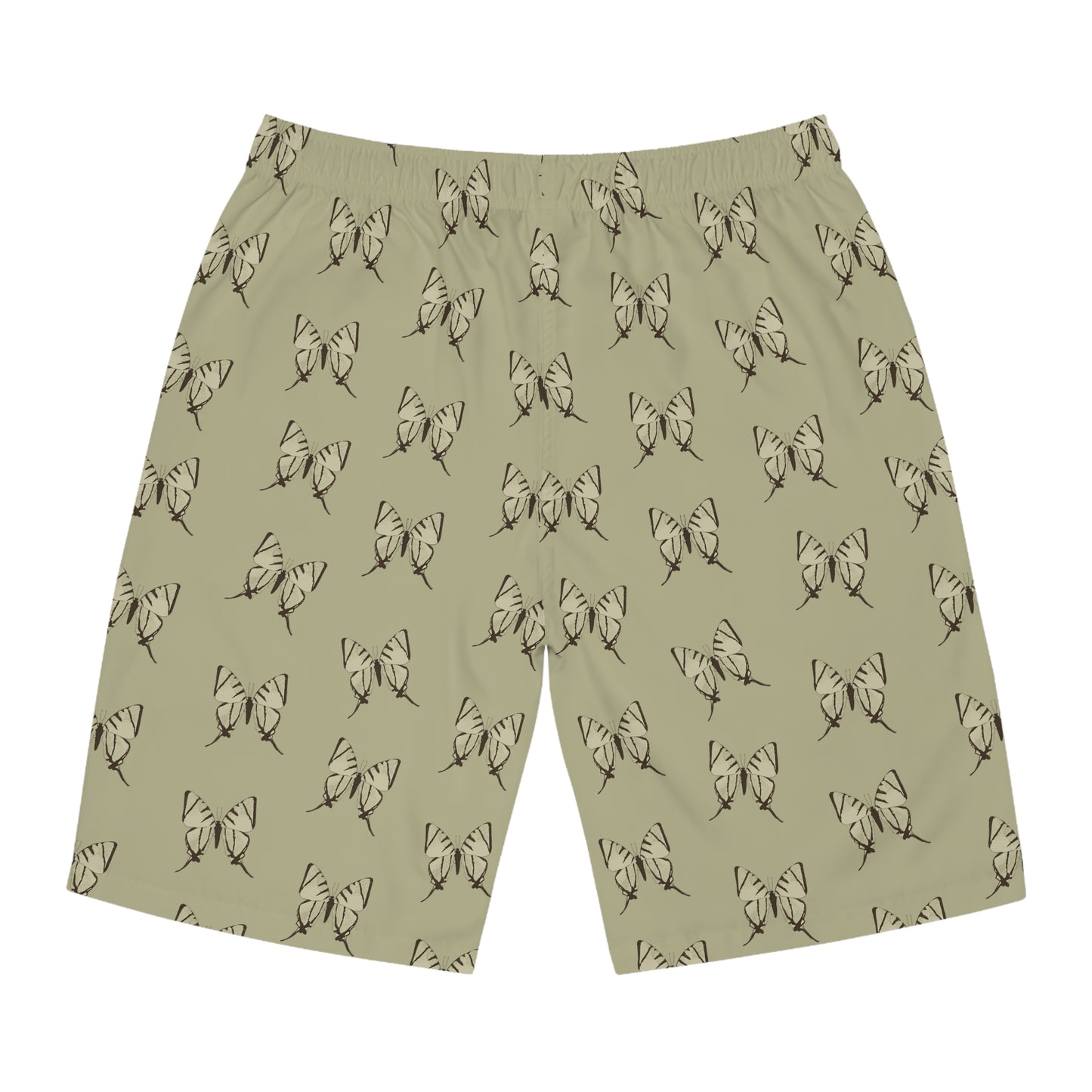 Butterfly Khaki Men's Board Shorts