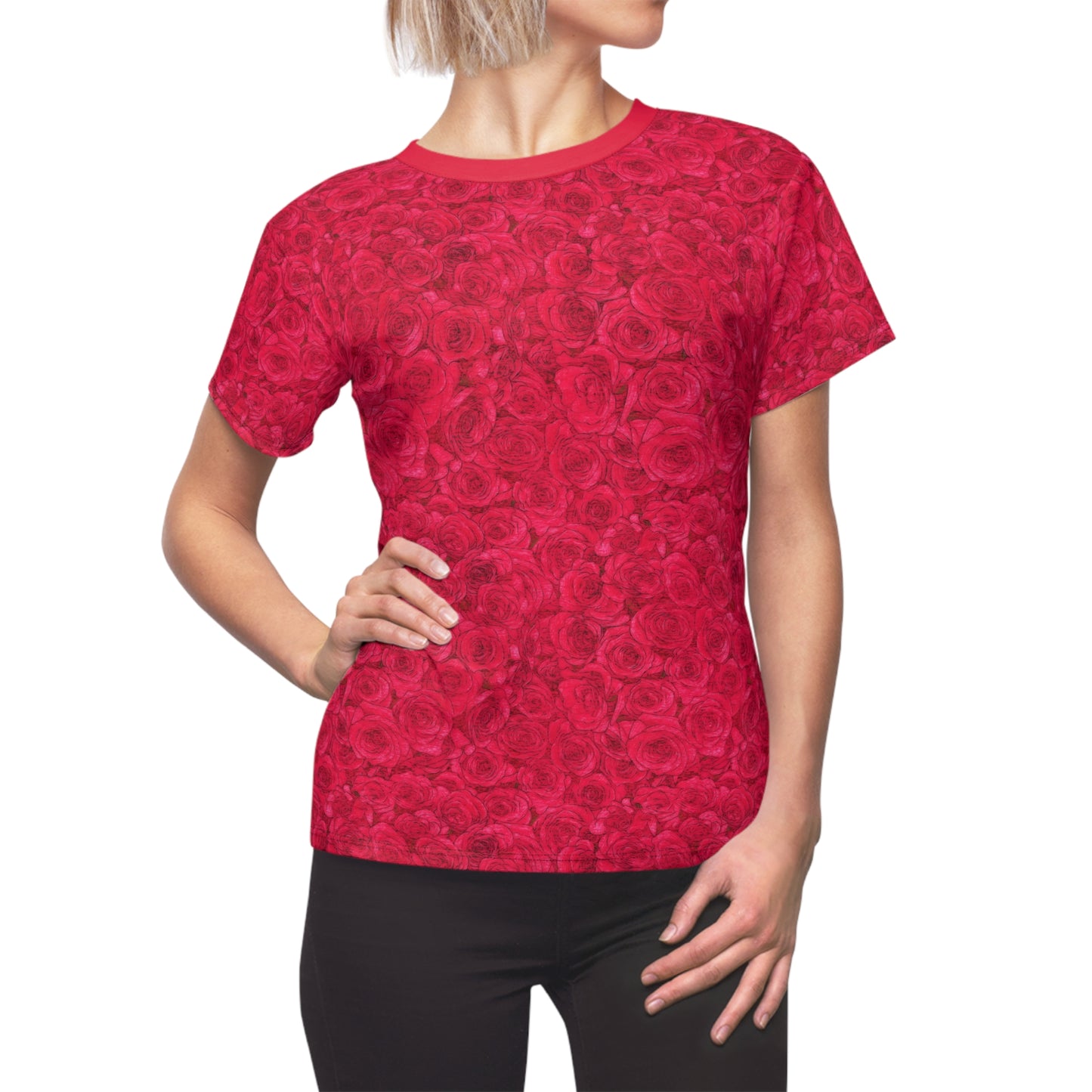 Rose Women's Cut & Sew Tee