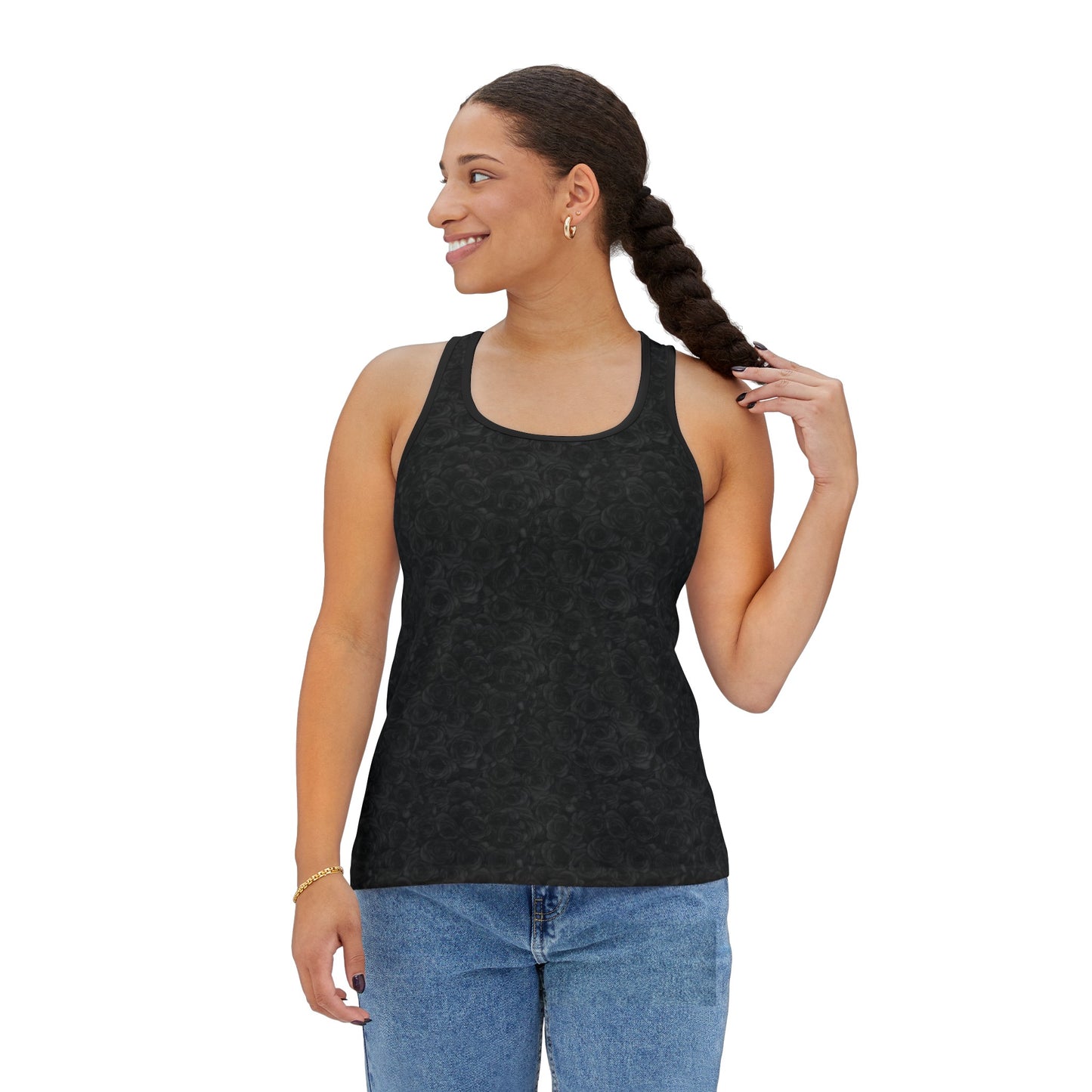 Black Rose Women's Tank Top