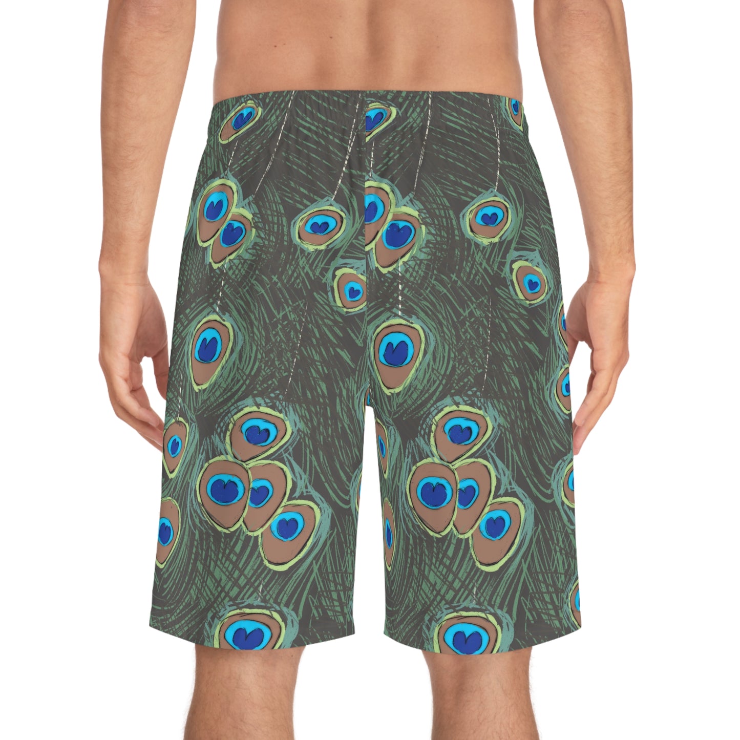 Peacock Men's Board Shorts