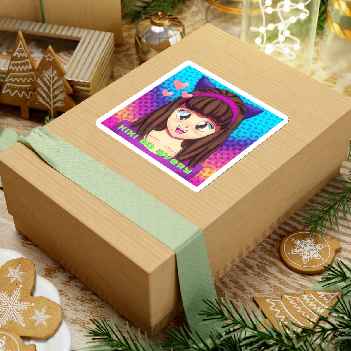 Kiki Go Avery - Kiss-Cut Stickers