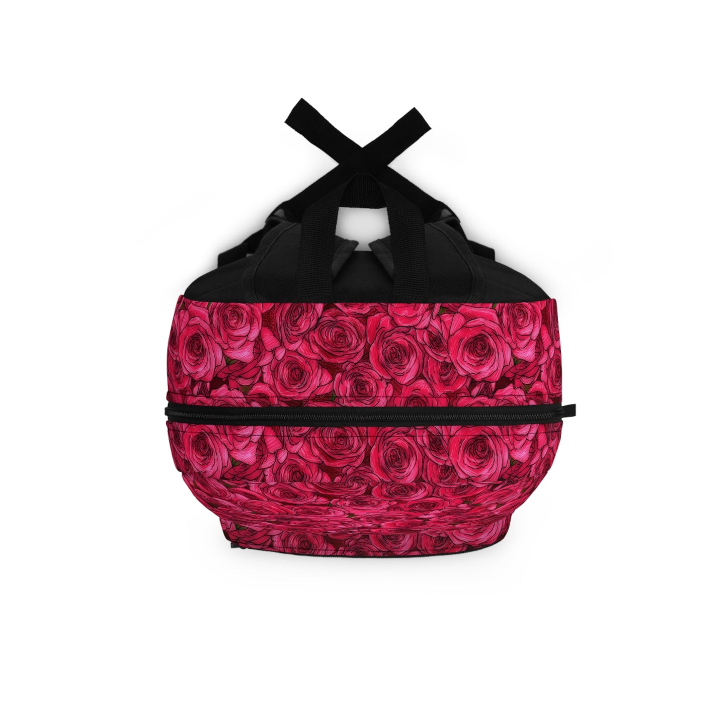 Rose School Bag Flower Lover Valentines Day Gift Ideas for Her Red Backpack