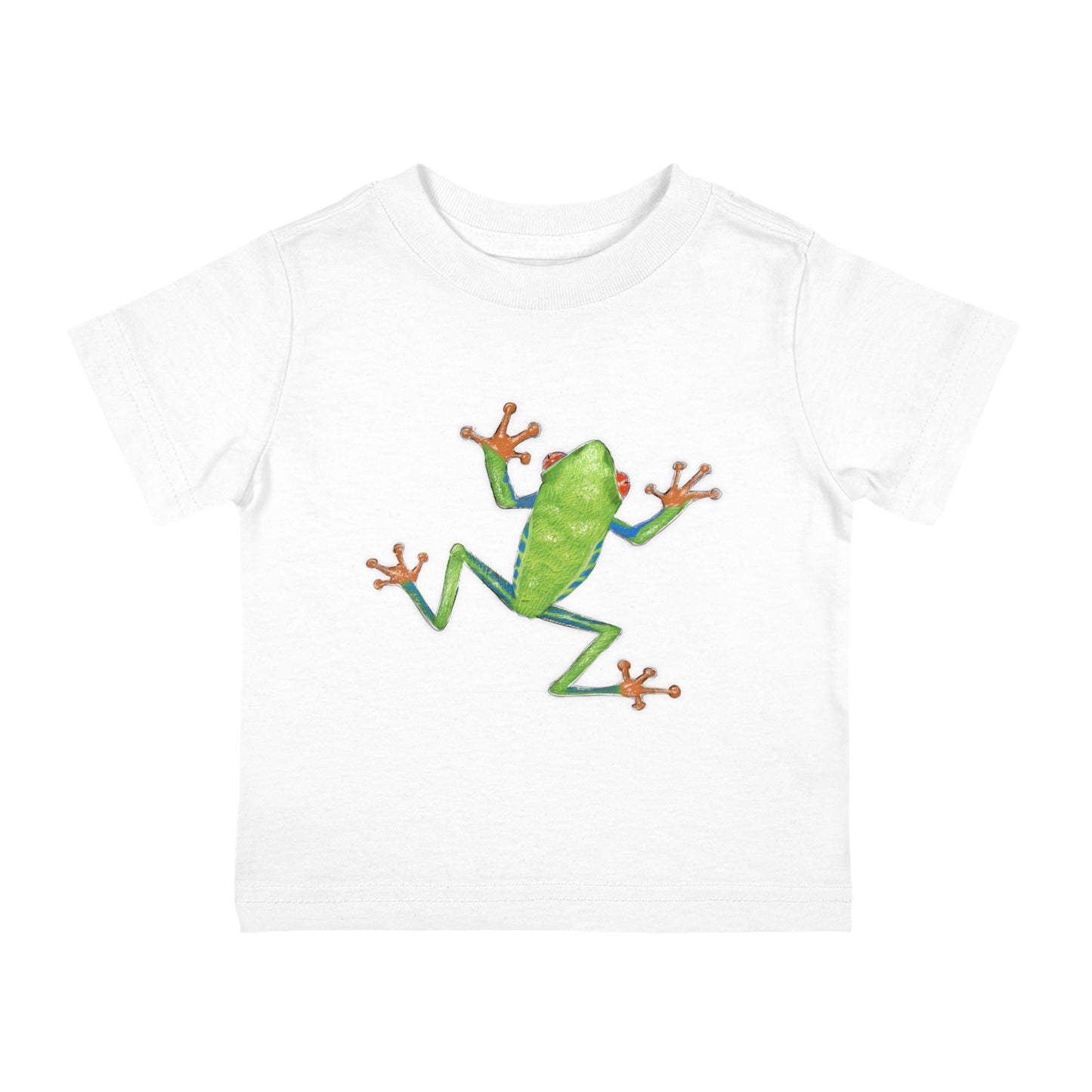 Red Eye Tree Frog Infant Cotton Jersey Tee