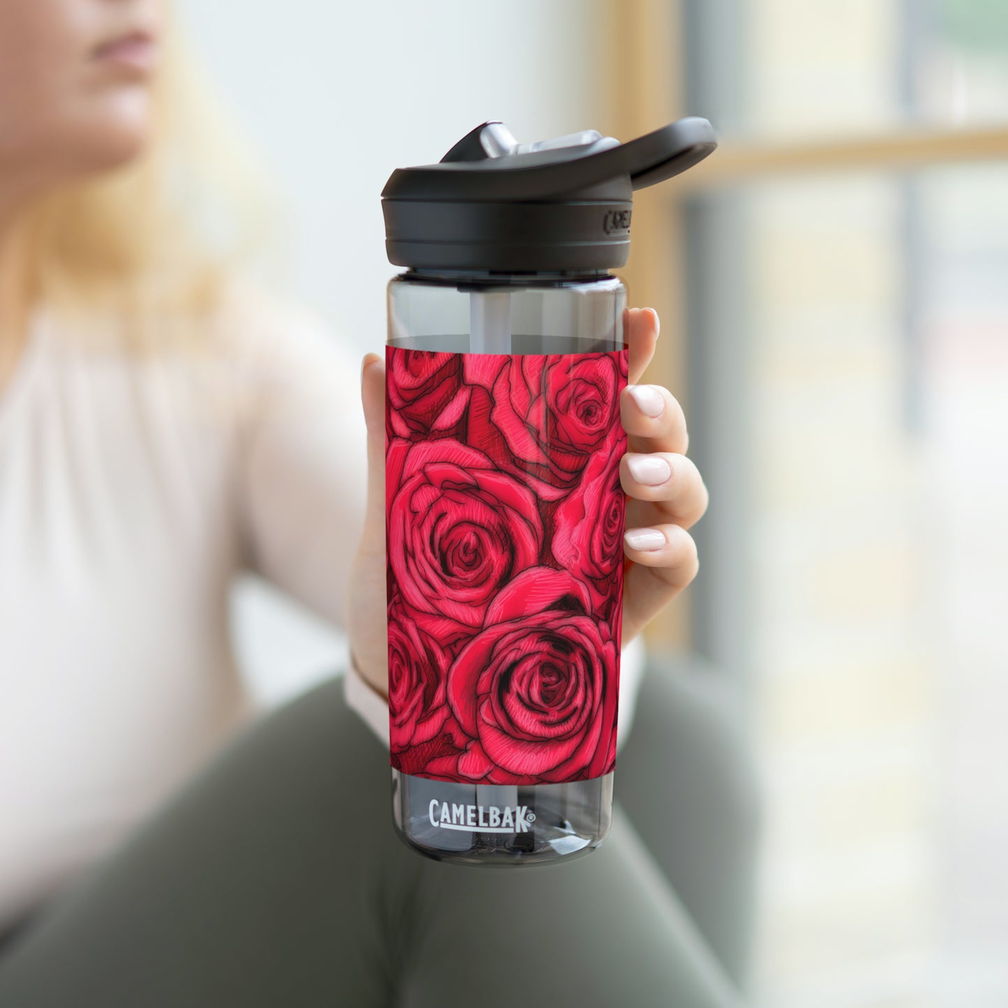 Rose Top CamelBak Eddy® Water Bottle, 20oz