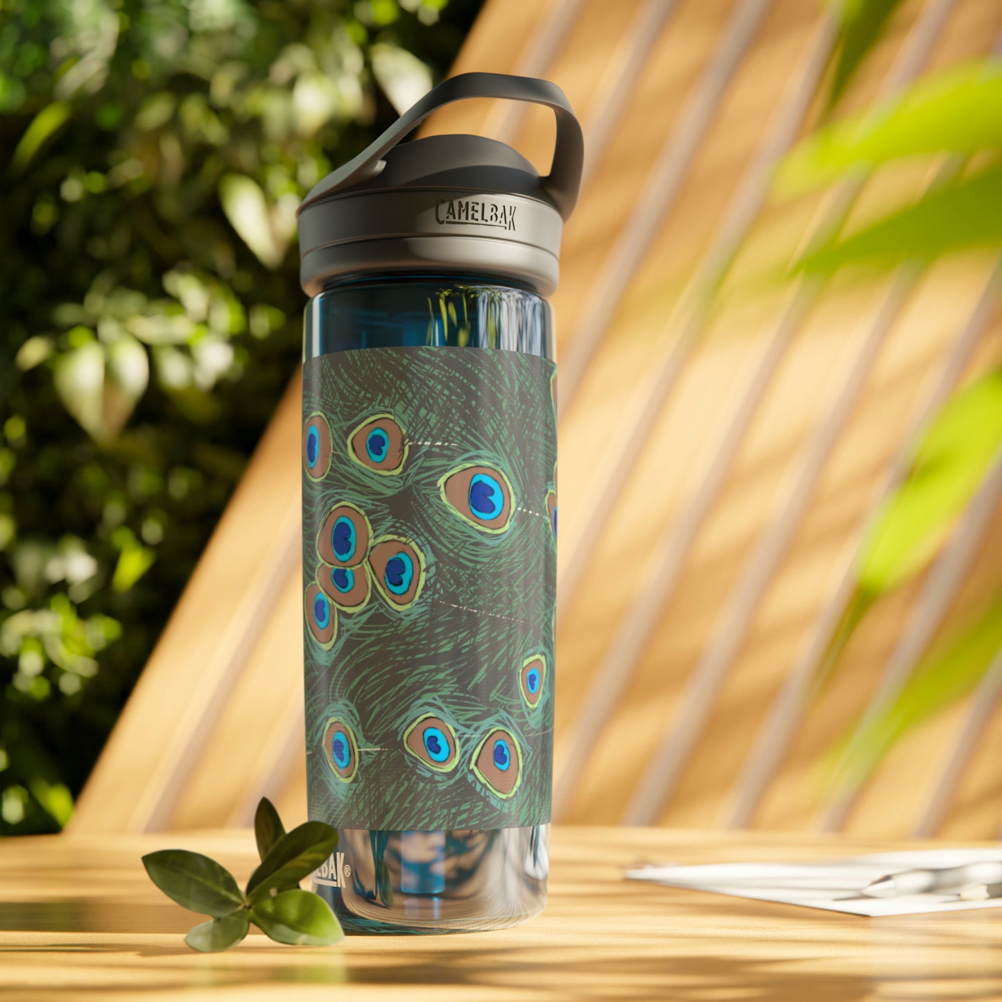 Peacock Feather CamelBak Eddy® Water Bottle, 20oz