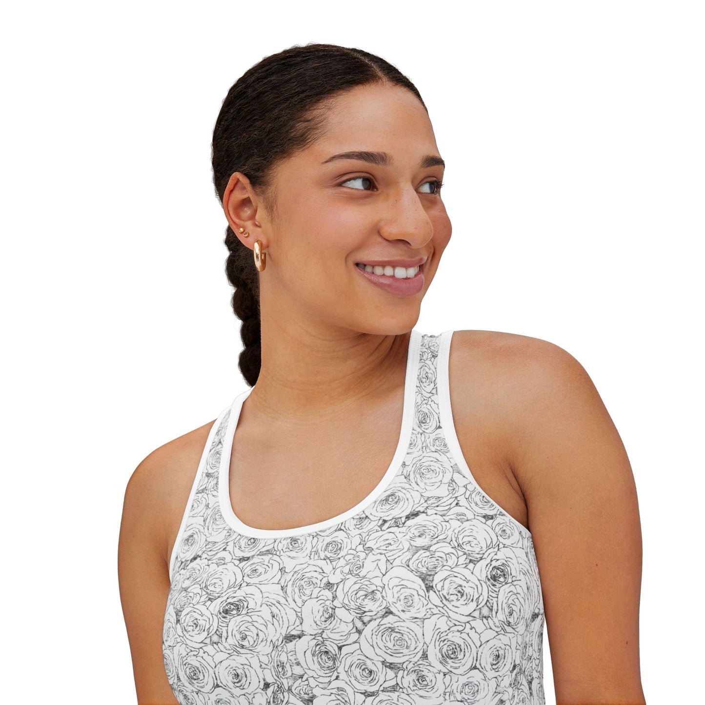 White Rose Women's Tank Top