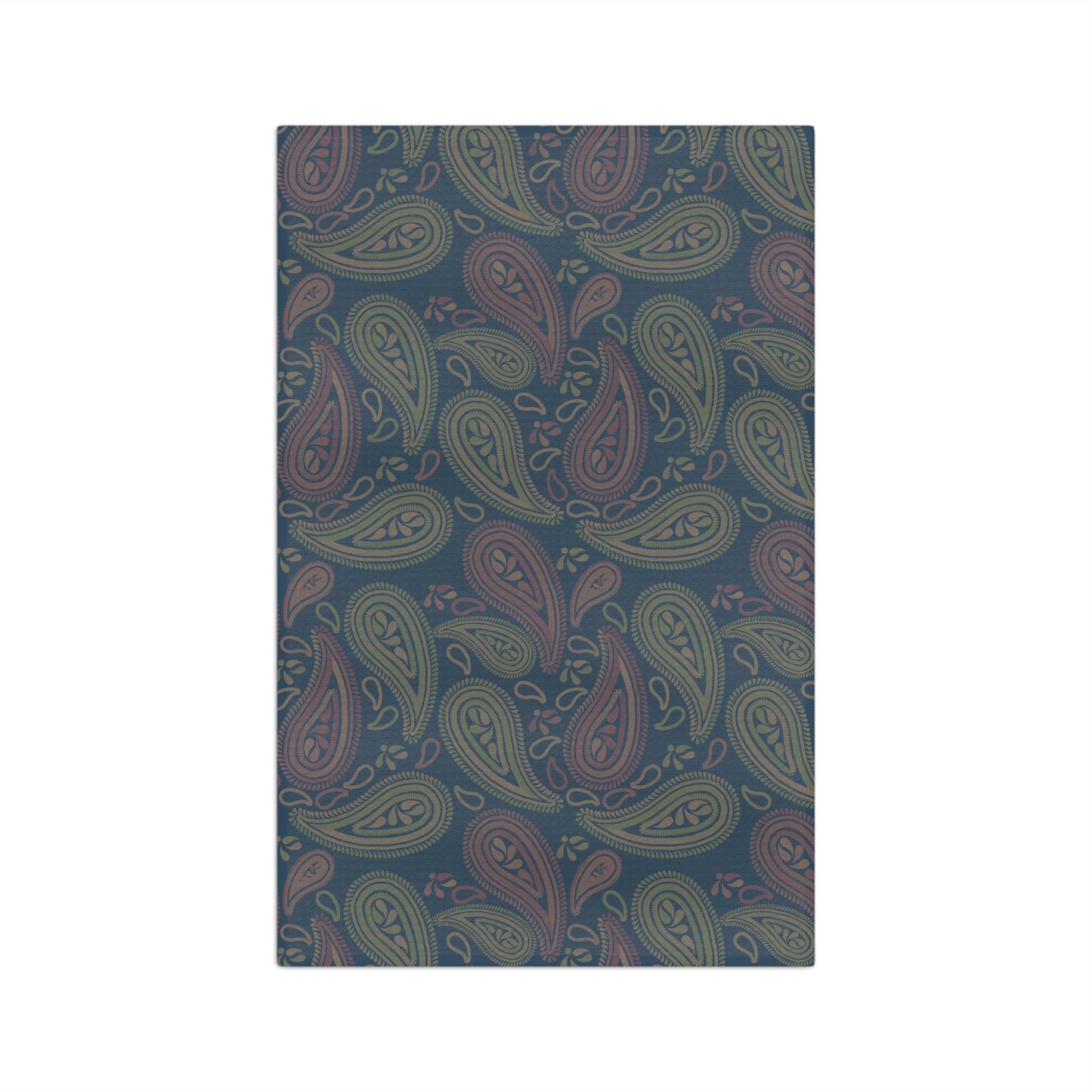 Paisley Towel Gardening Indoor Plant Lover Gift Idea Brown Microfiber Tea Towel
