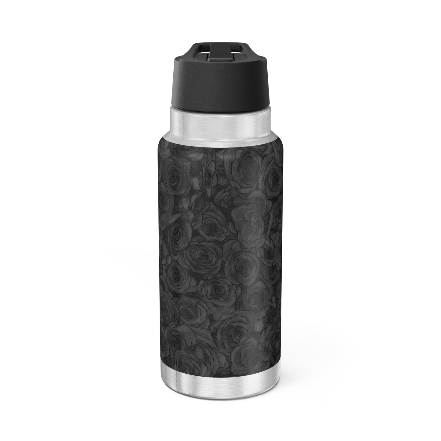 Black Rose Gator Tumbler, 32oz