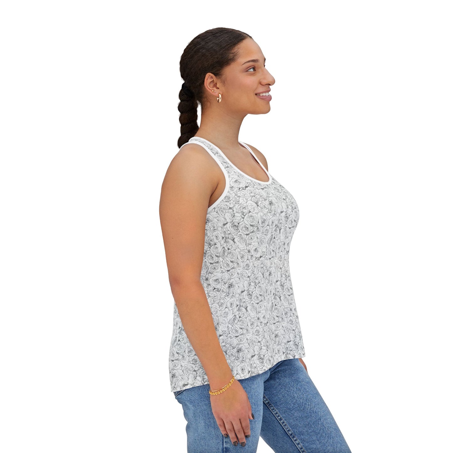 White Rose Women's Tank Top