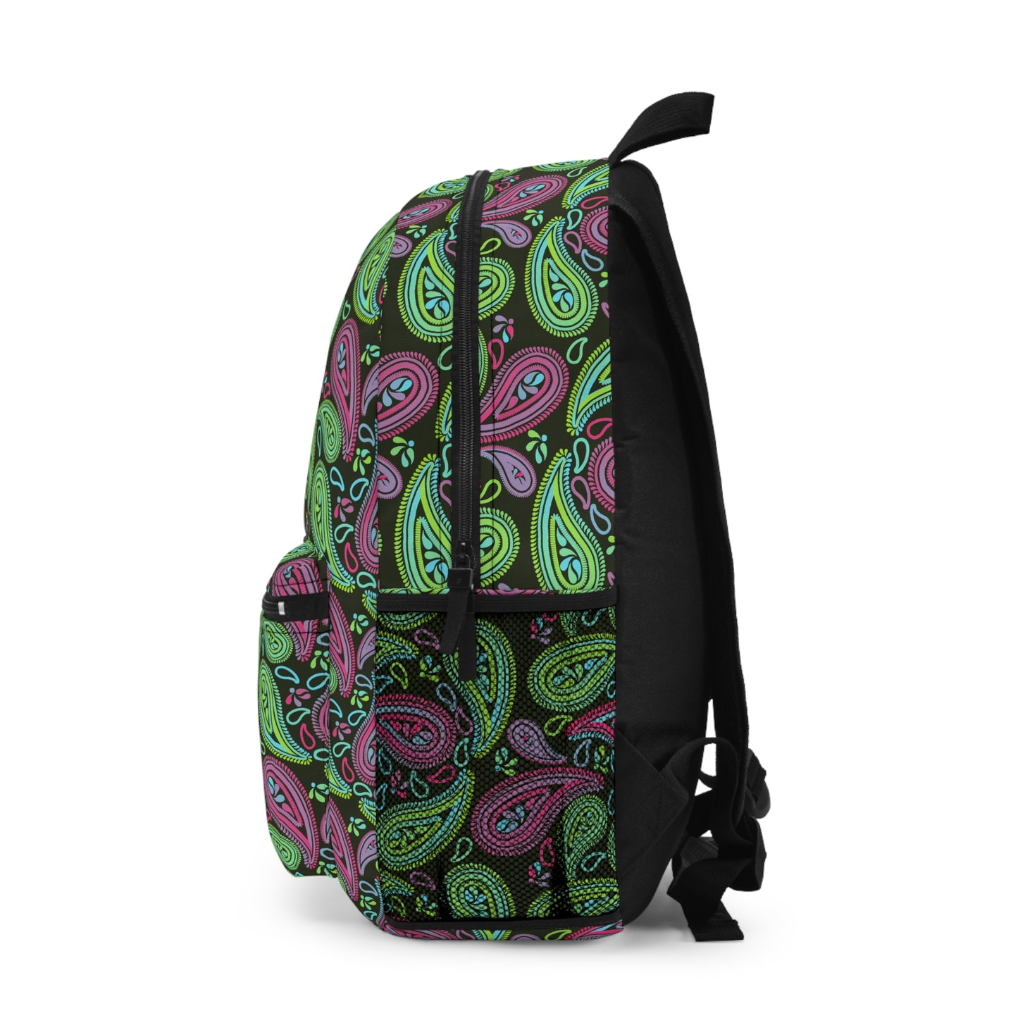 Paisley Monokai School Bag Gardening House Plant Indoor Plant Lover Gift Idea Green Backpack