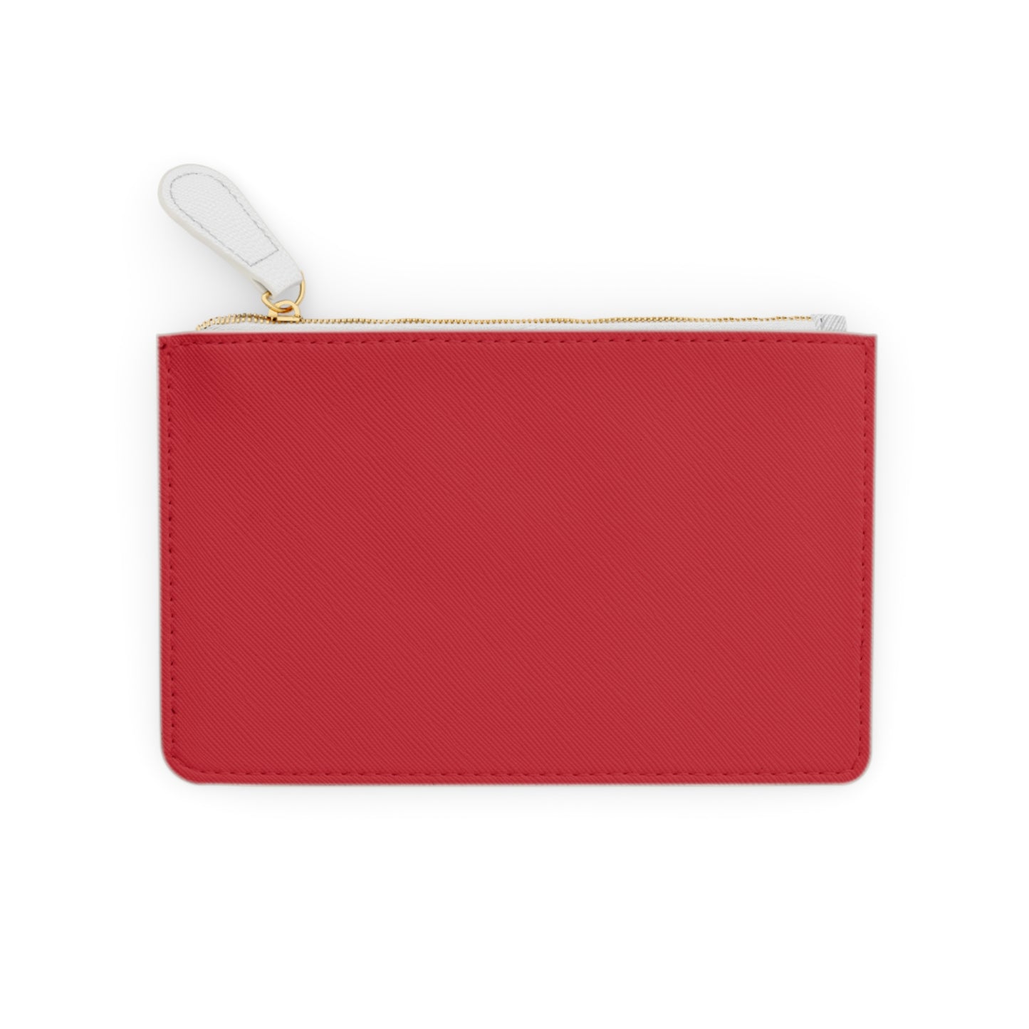 Rose Top Valentines Pouch Gift Idea for Her Red Roses Mini Clutch Bag