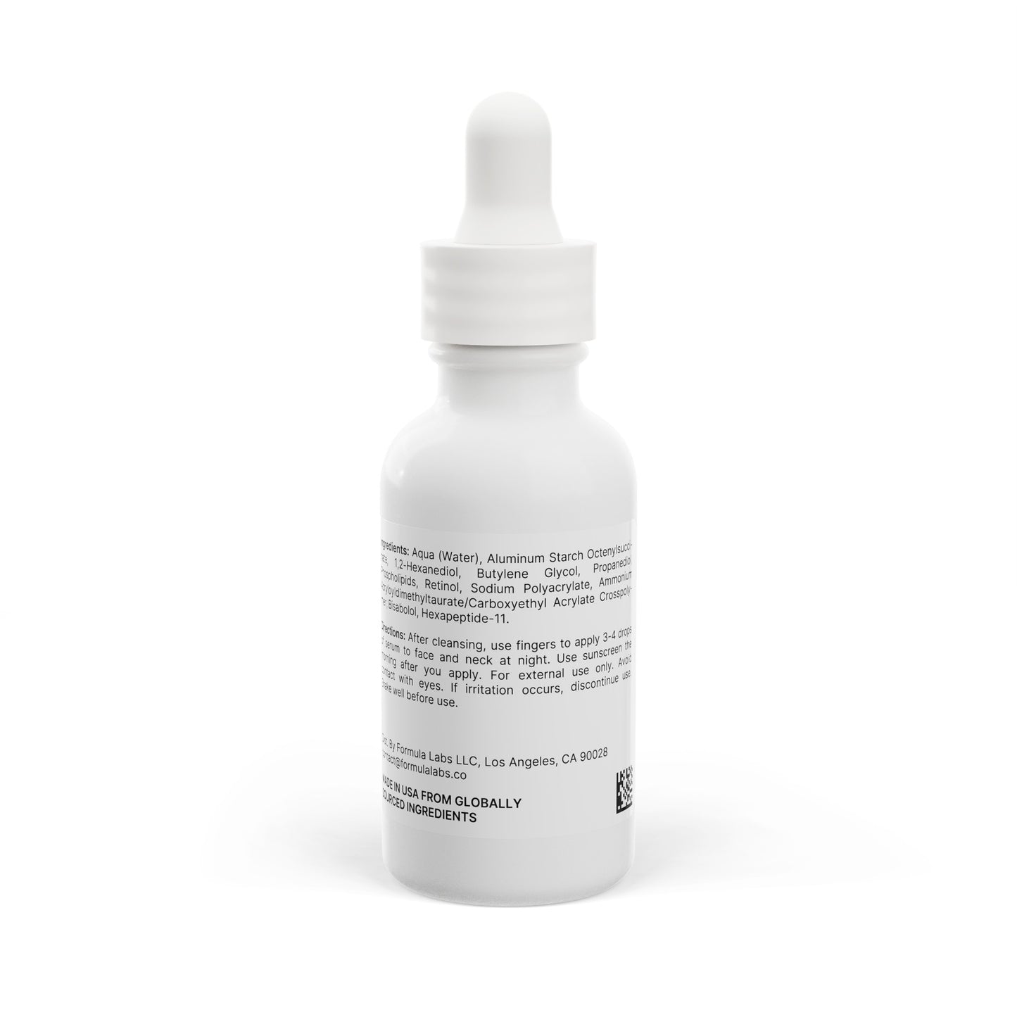 RFallat Private Label Retinol and Peptide Face Serum, 1oz