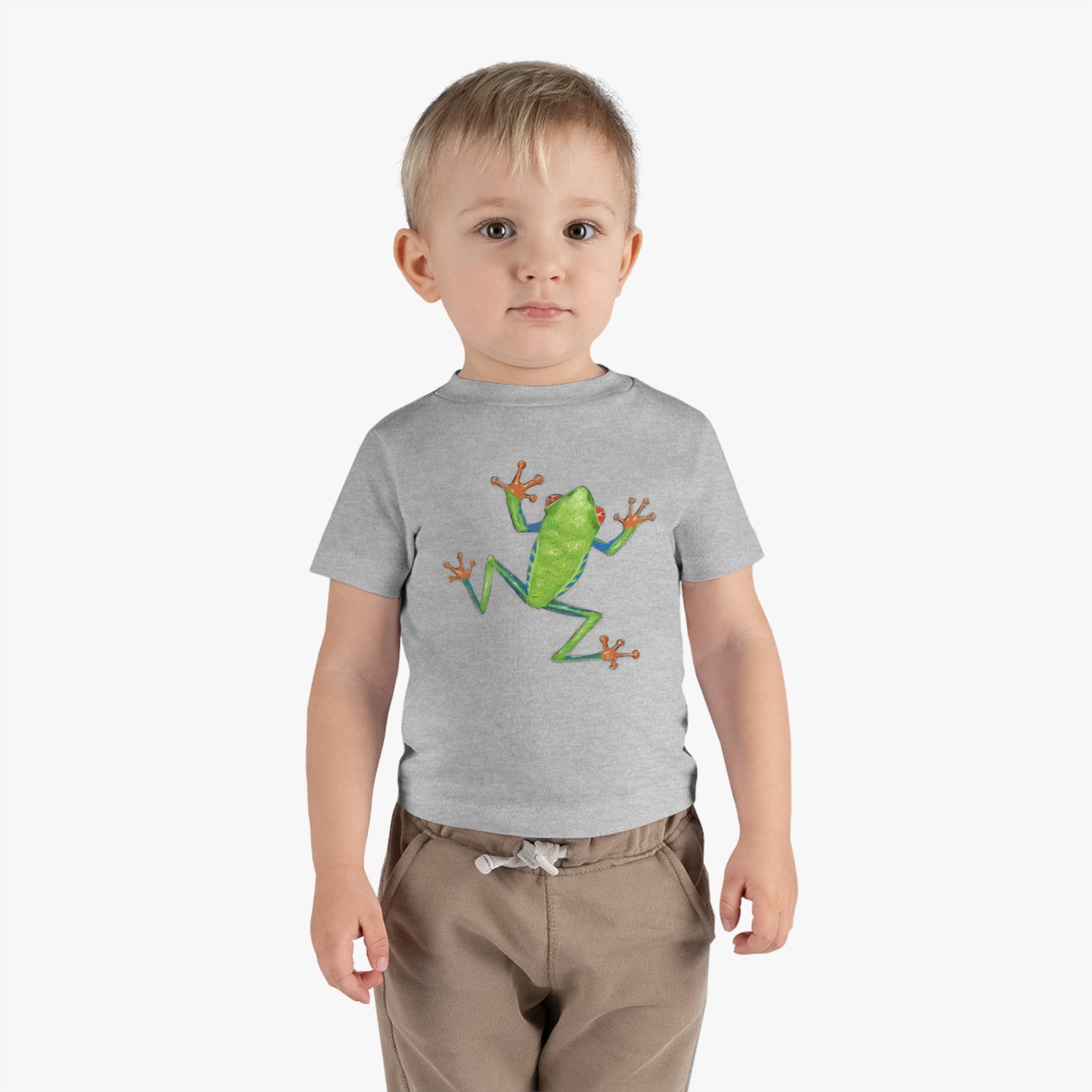 Red Eye Tree Frog Infant Cotton Jersey Tee