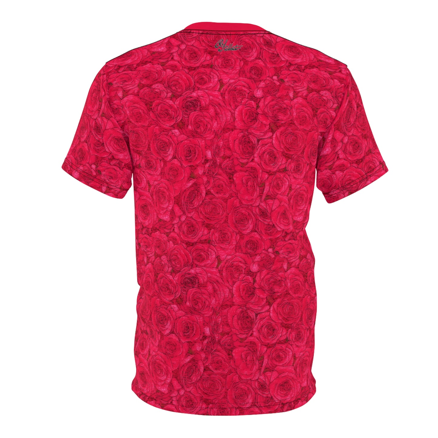 Rose Pattern Unisex Cut & Sew Tee (AOP)