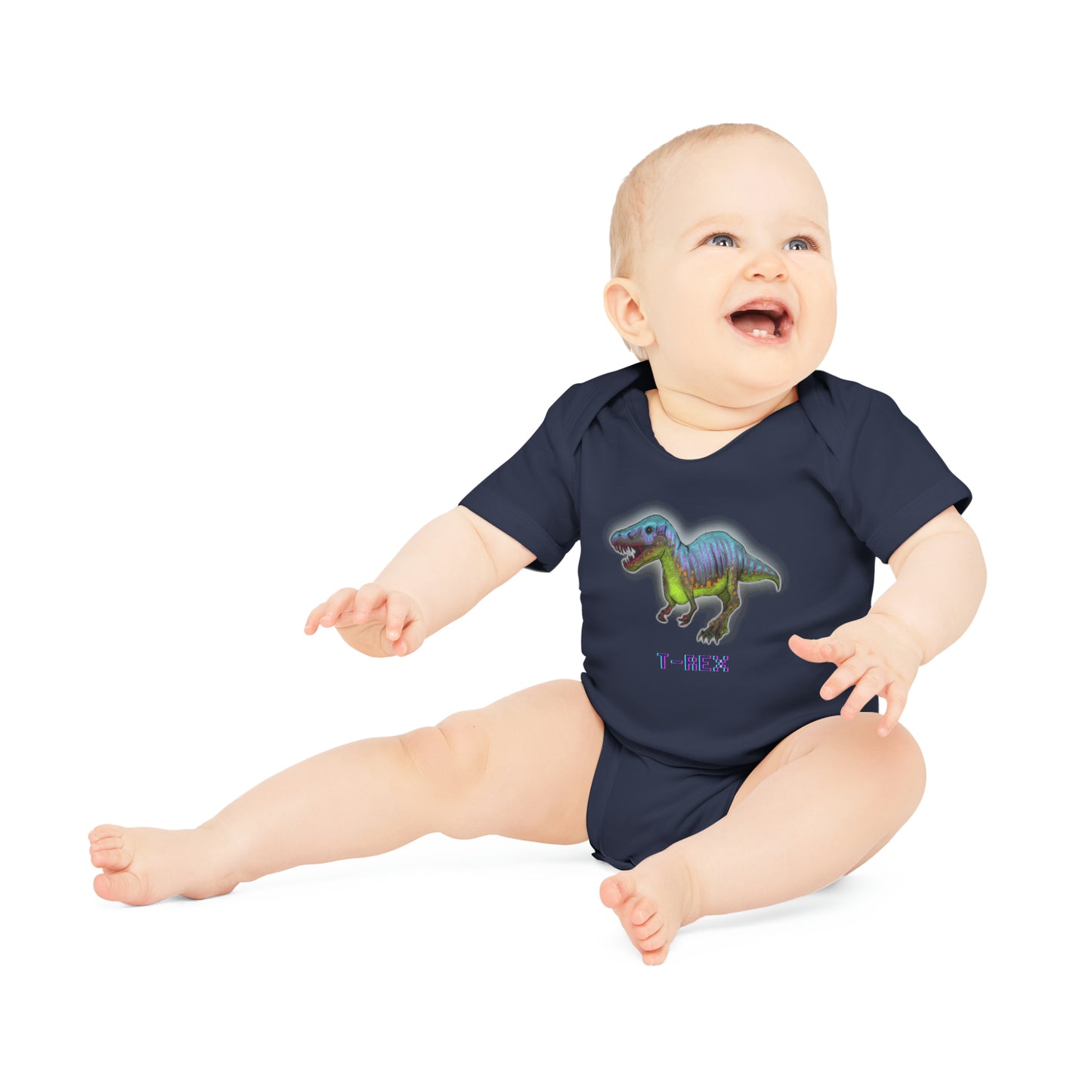 Trex Baby Organic Short Sleeve Bodysuit