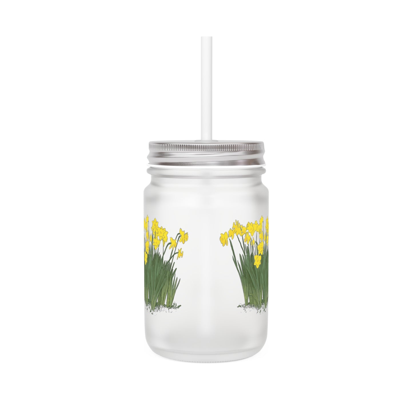 Daffodil Mason Jar