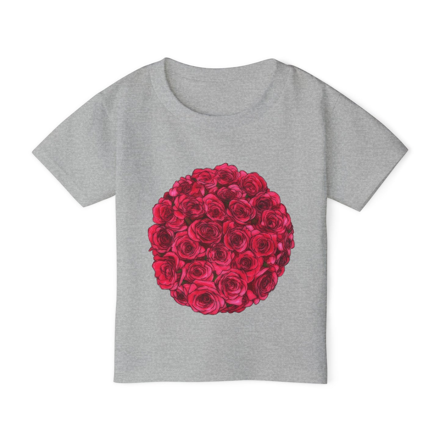 Rose Circle Heavy Cotton™ Toddler T-shirt