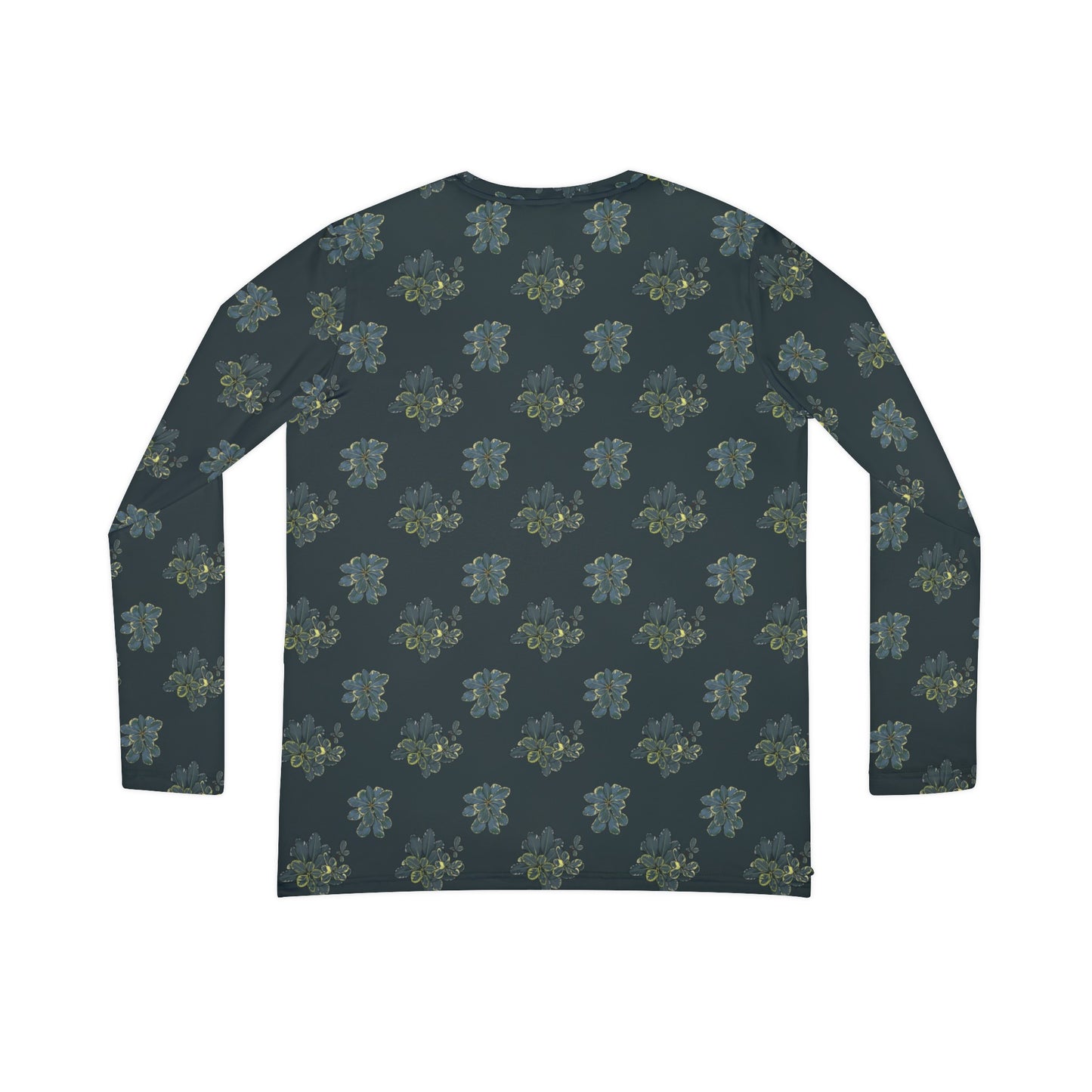 Veriagated Pattern Women's Long Sleeve V-neck Shirt