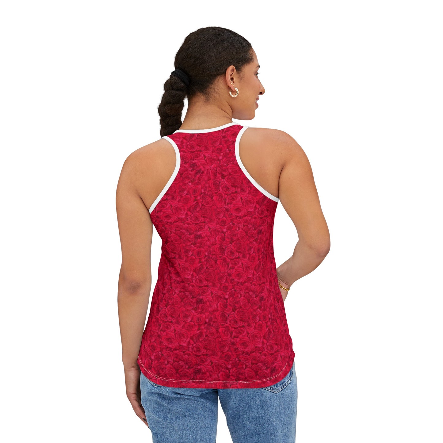 Rose Women's Tank Top (AOP)
