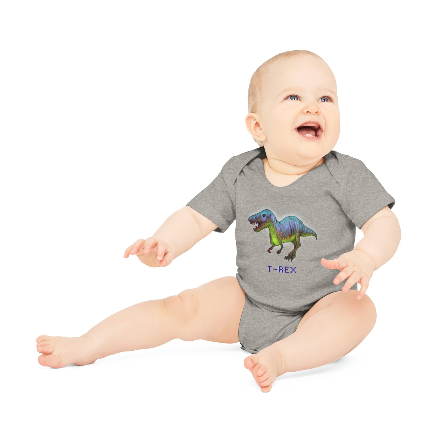 Trex Baby Organic Short Sleeve Bodysuit