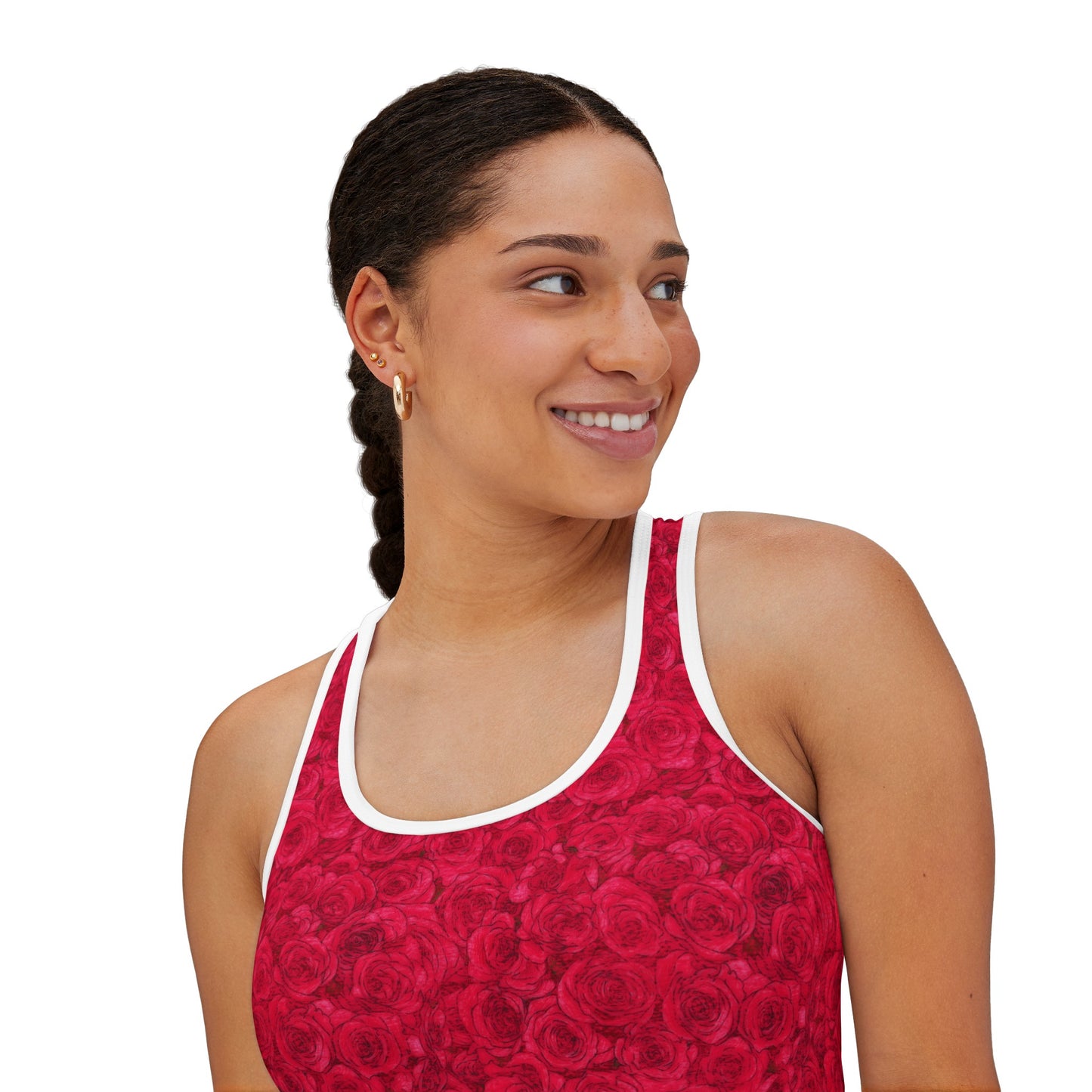 Rose Women's Tank Top (AOP)