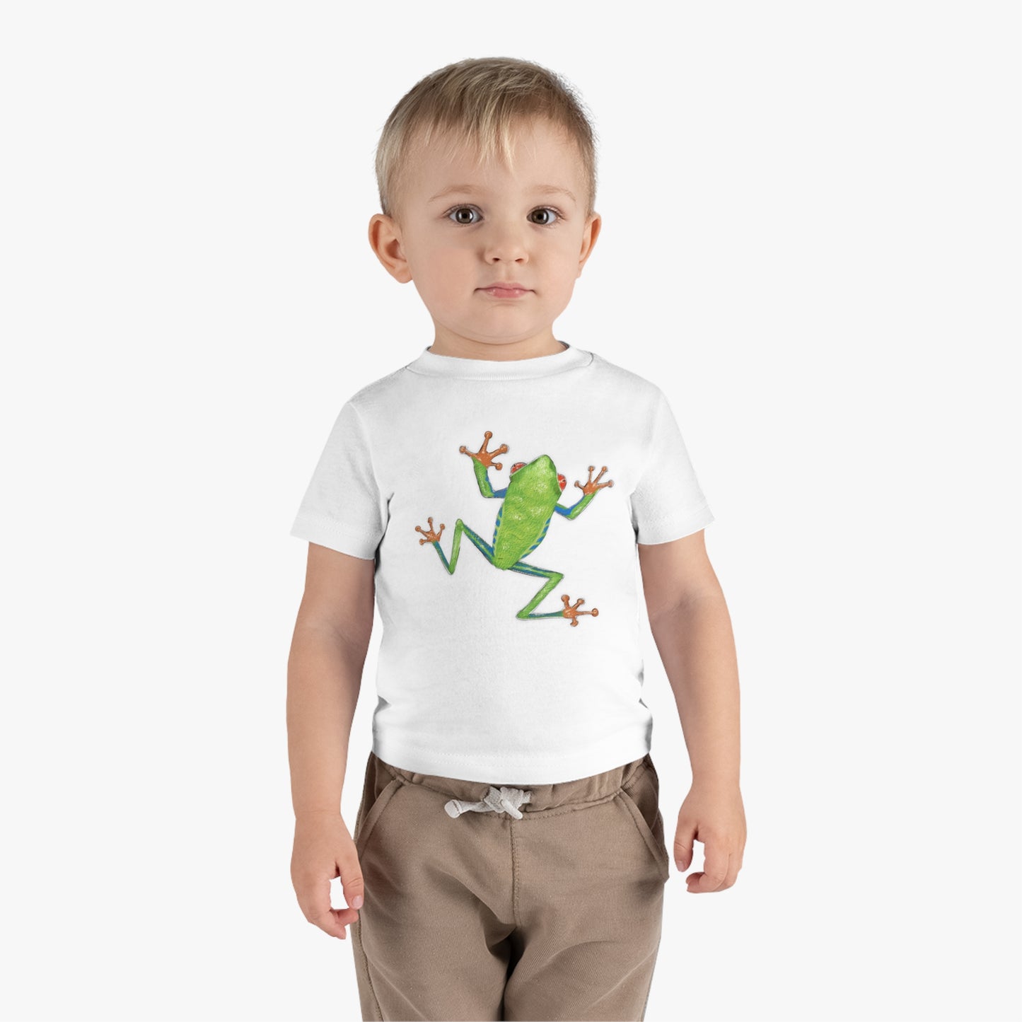 Red Eye Tree Frog Infant Cotton Jersey Tee