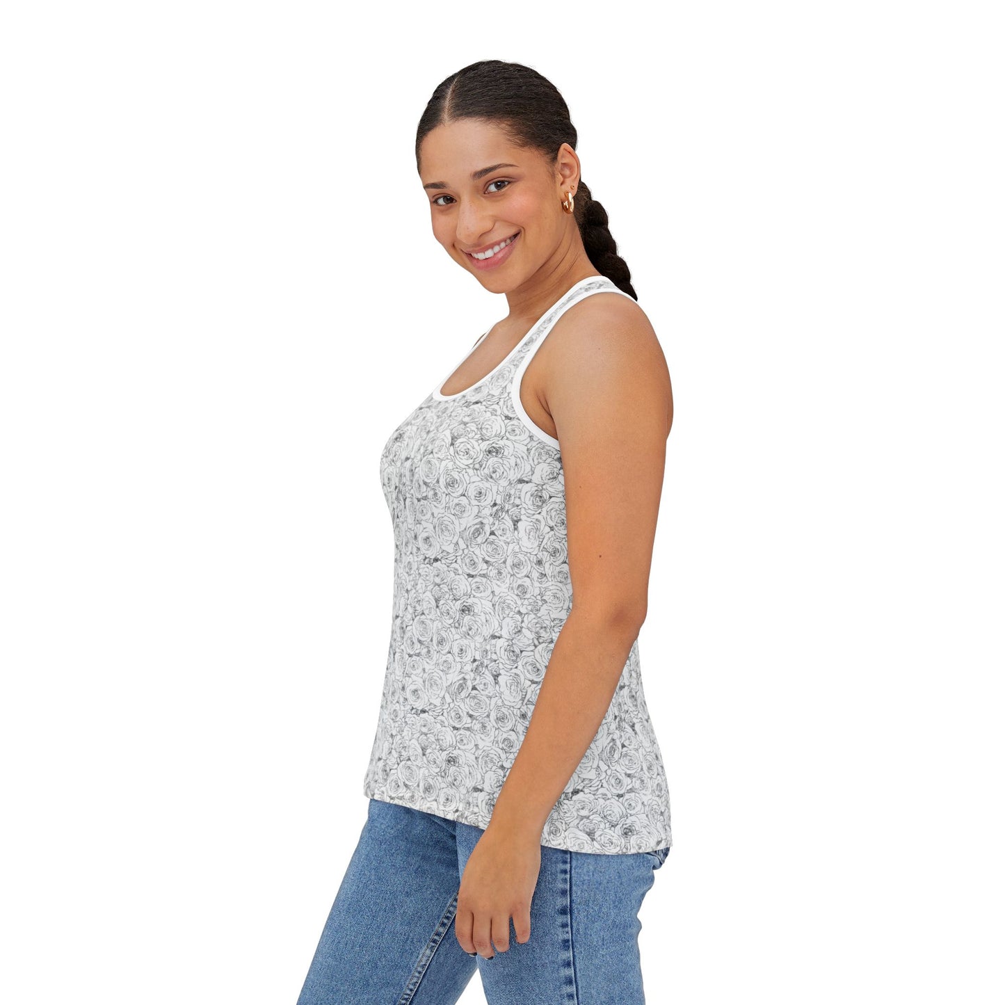 White Rose Women's Tank Top