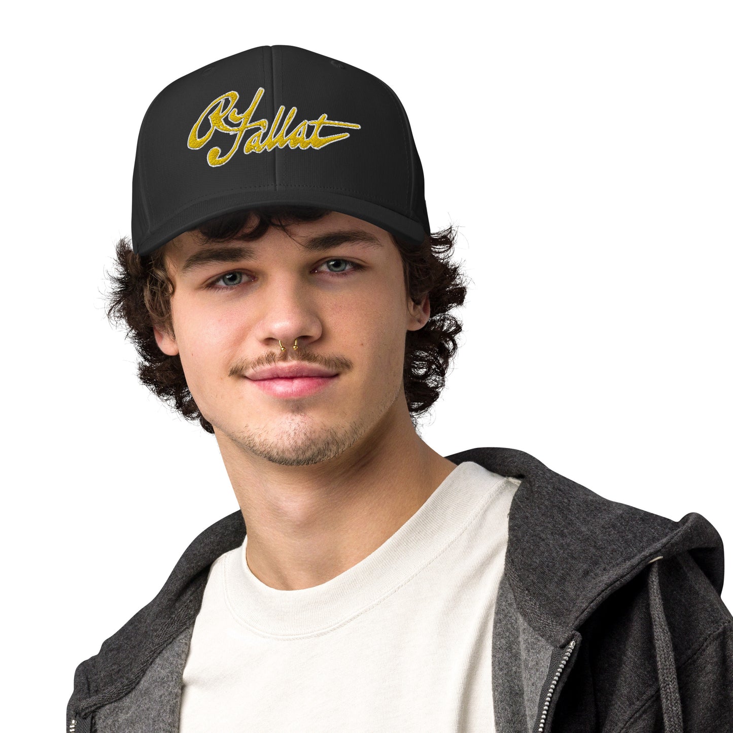 RFallat Signature Black & Yellow Adidas Performance Cap