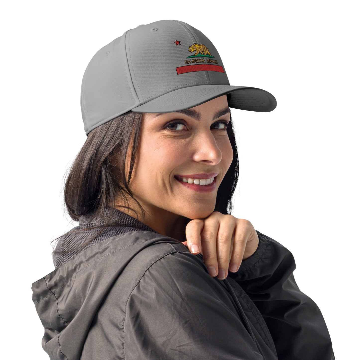 California Republic Flag Adidas Performance Cap