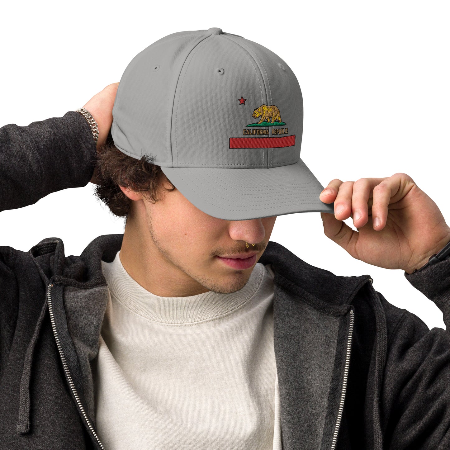 California Republic Flag Adidas Performance Cap