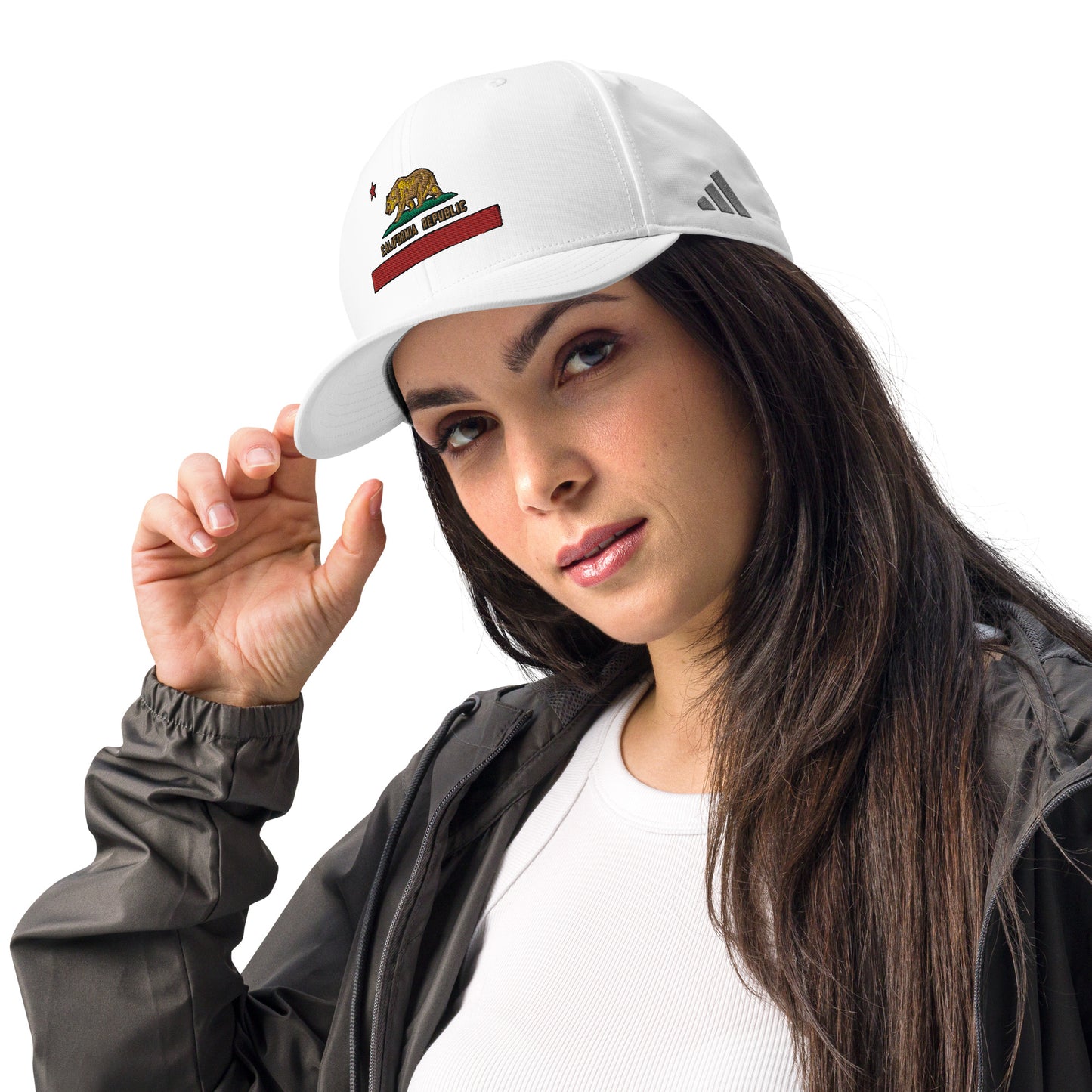 California Republic Flag Adidas Performance Cap