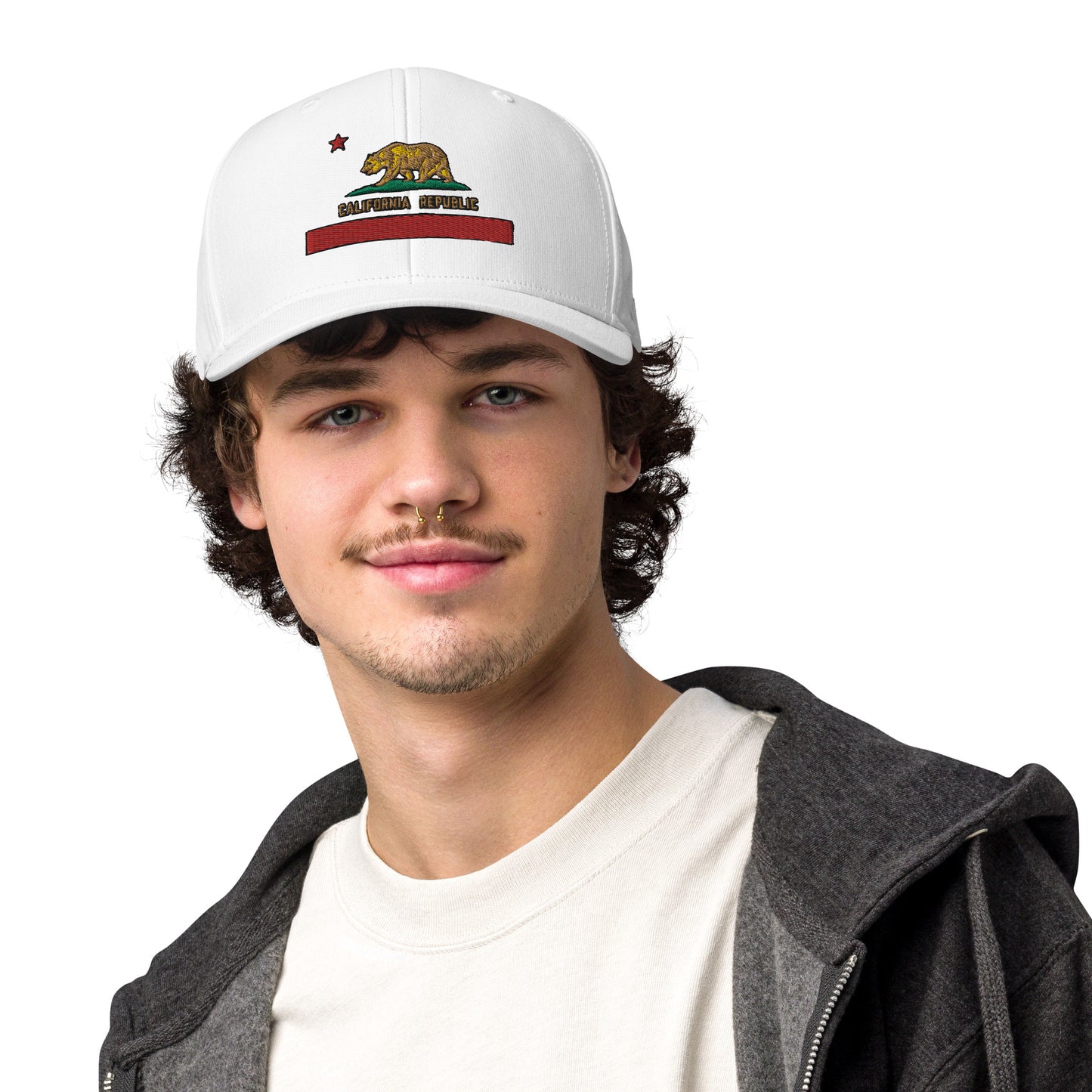 California Republic Flag Adidas Performance Cap
