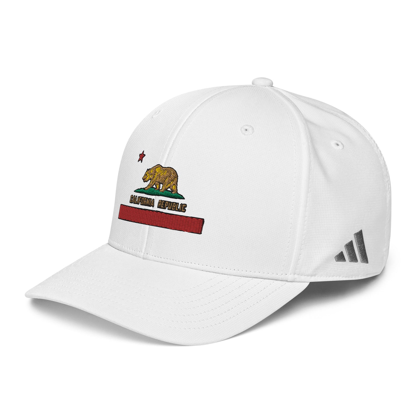 California Republic Flag Adidas Performance Cap