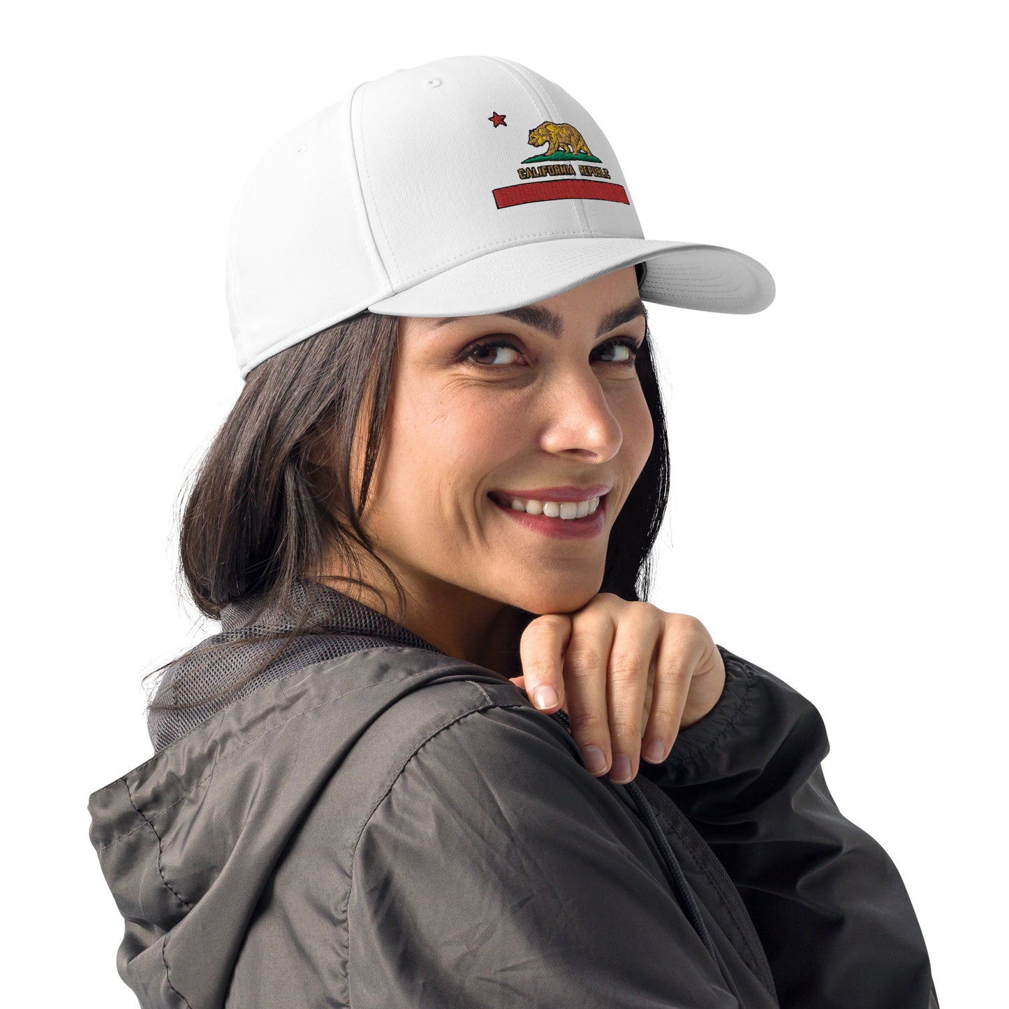 California Republic Flag Adidas Performance Cap