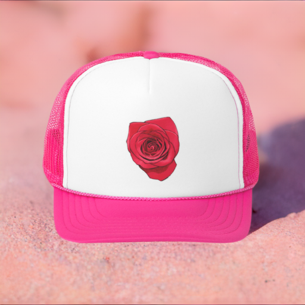 Rose Hat Plant Lover Gift Ideas House Plant Trucker Caps