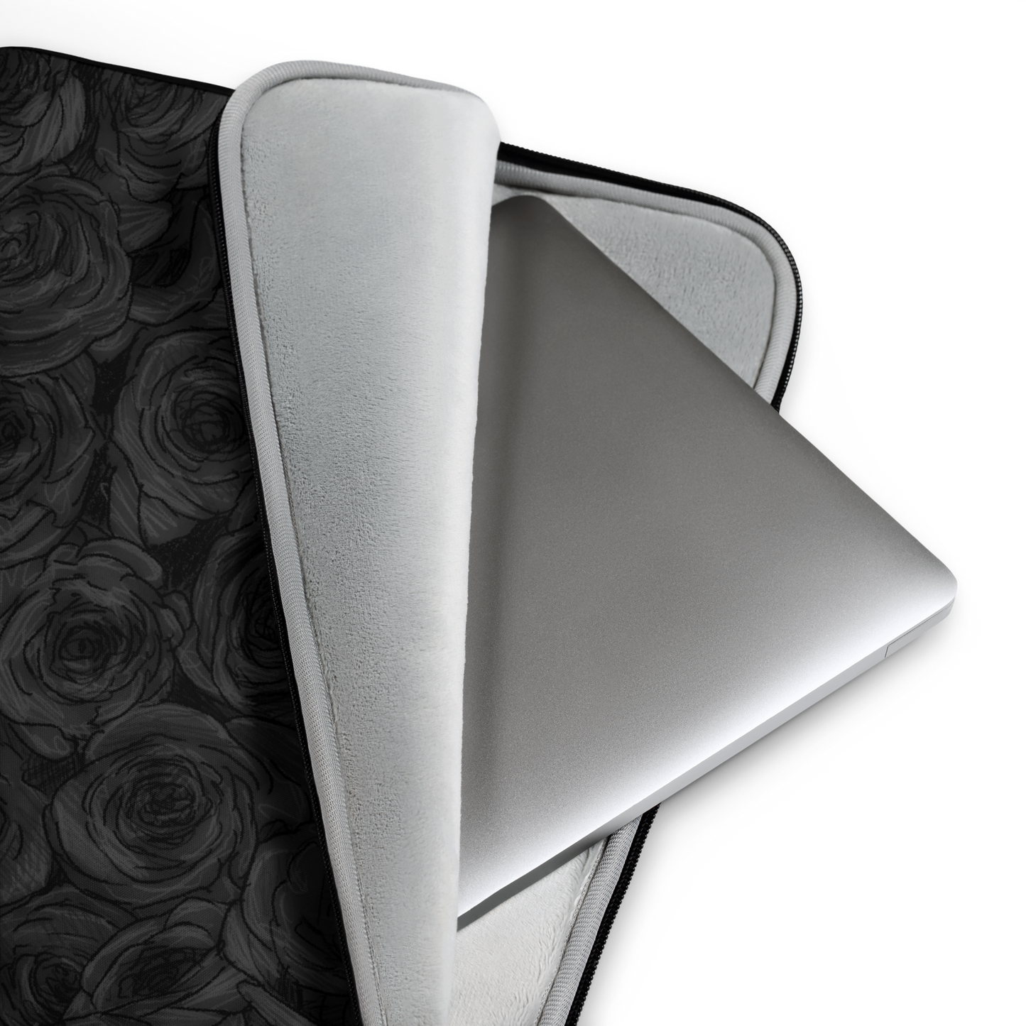 Black Rose Laptop Sleeve