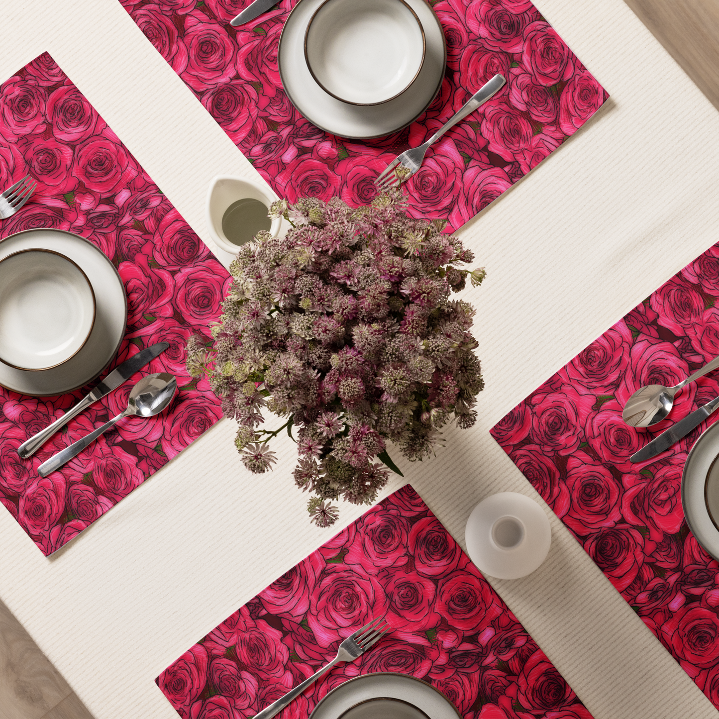 Rose Placemat Set