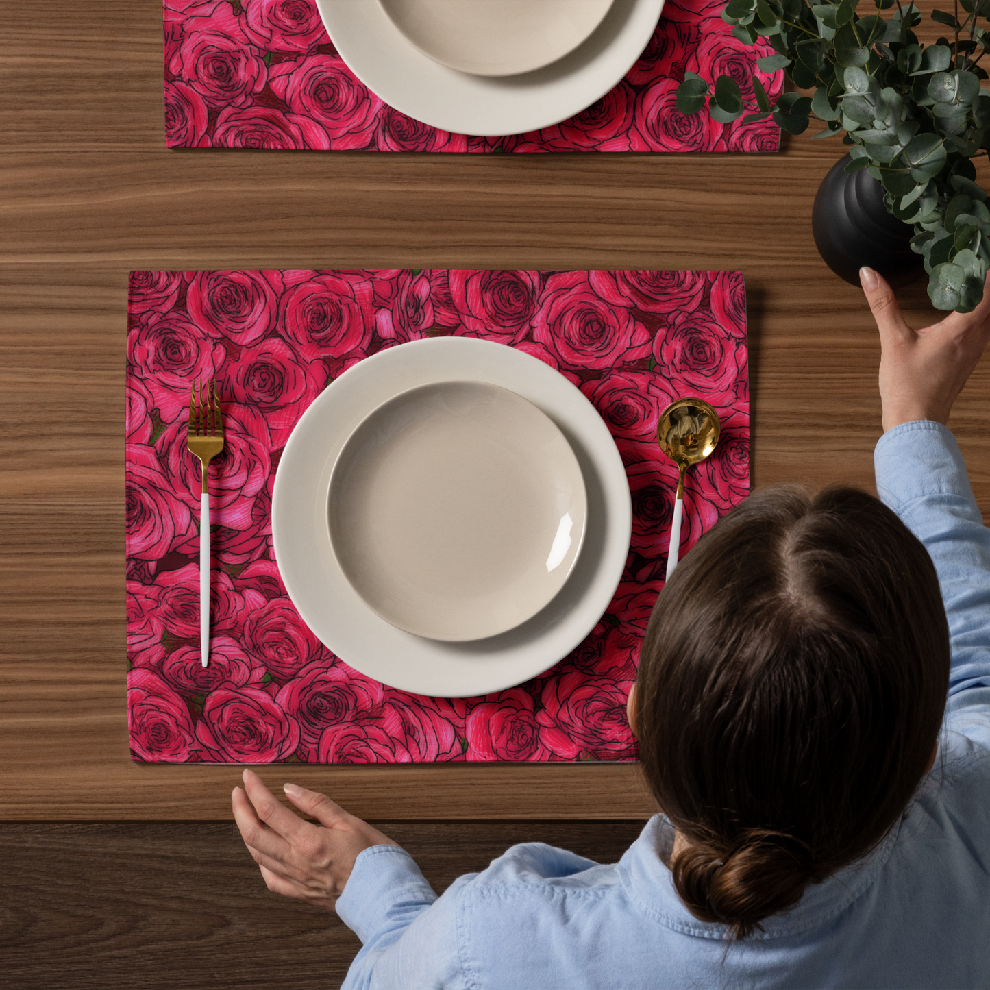 Rose Placemat Set