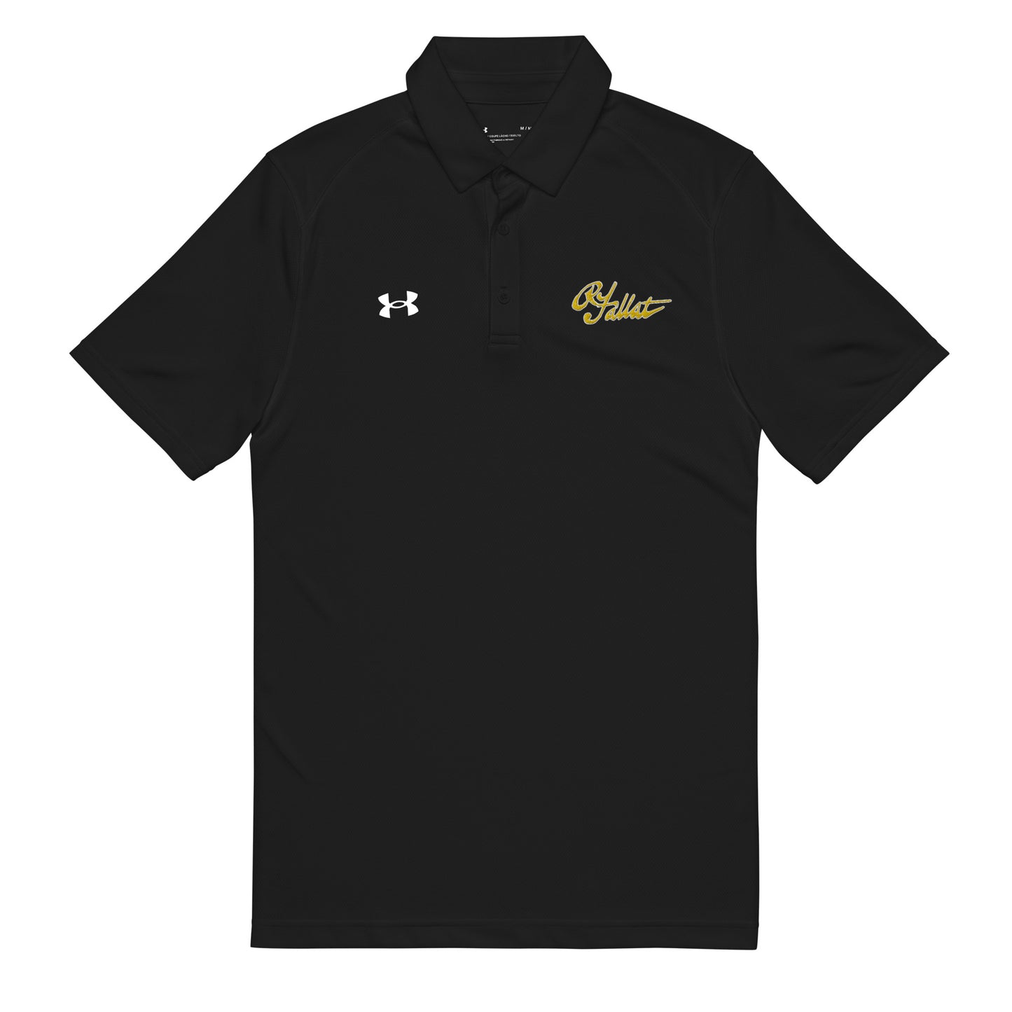 RFallat Signature Black & Yellow Under Armour® Men's Polo