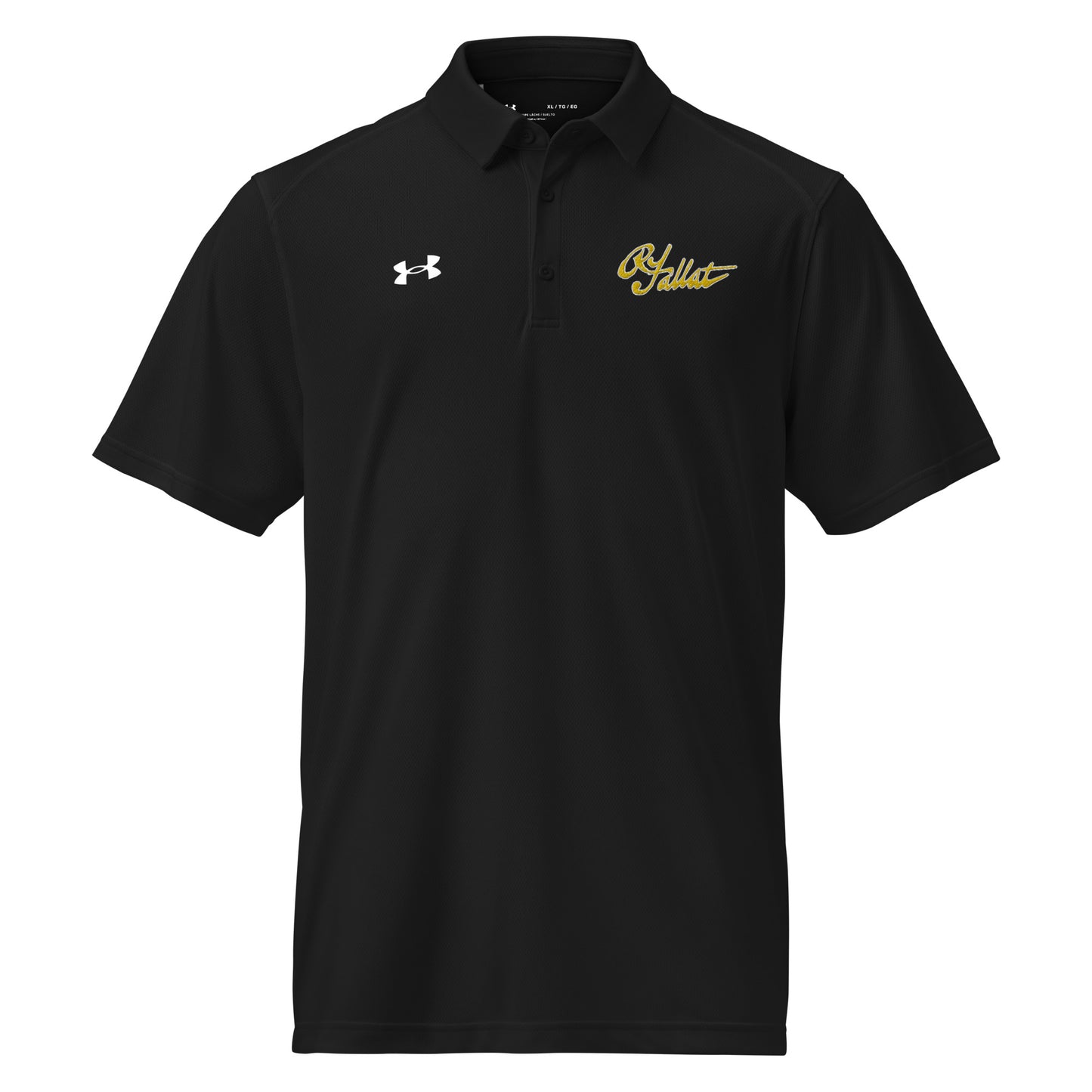 RFallat Signature Black & Yellow Under Armour® Men's Polo