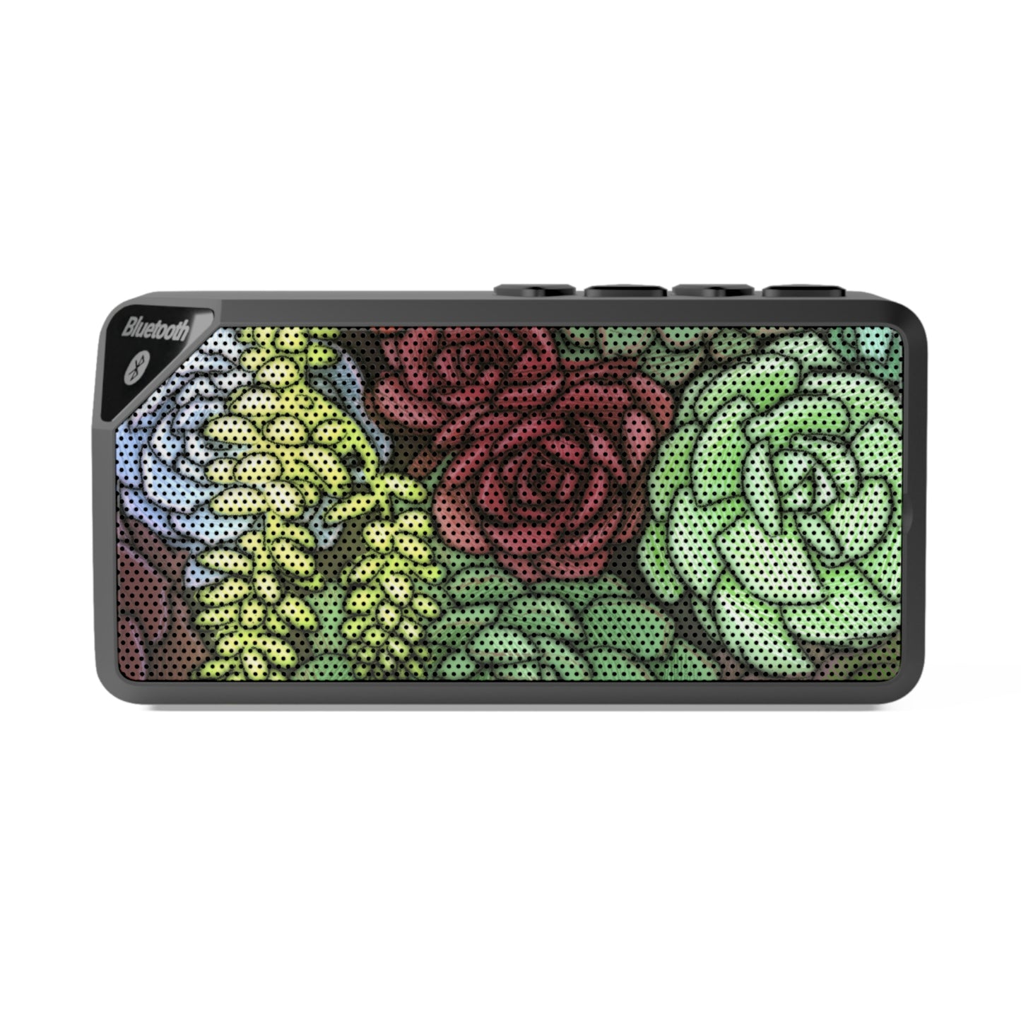 Succulent Pattern Jabba Bluetooth Speaker