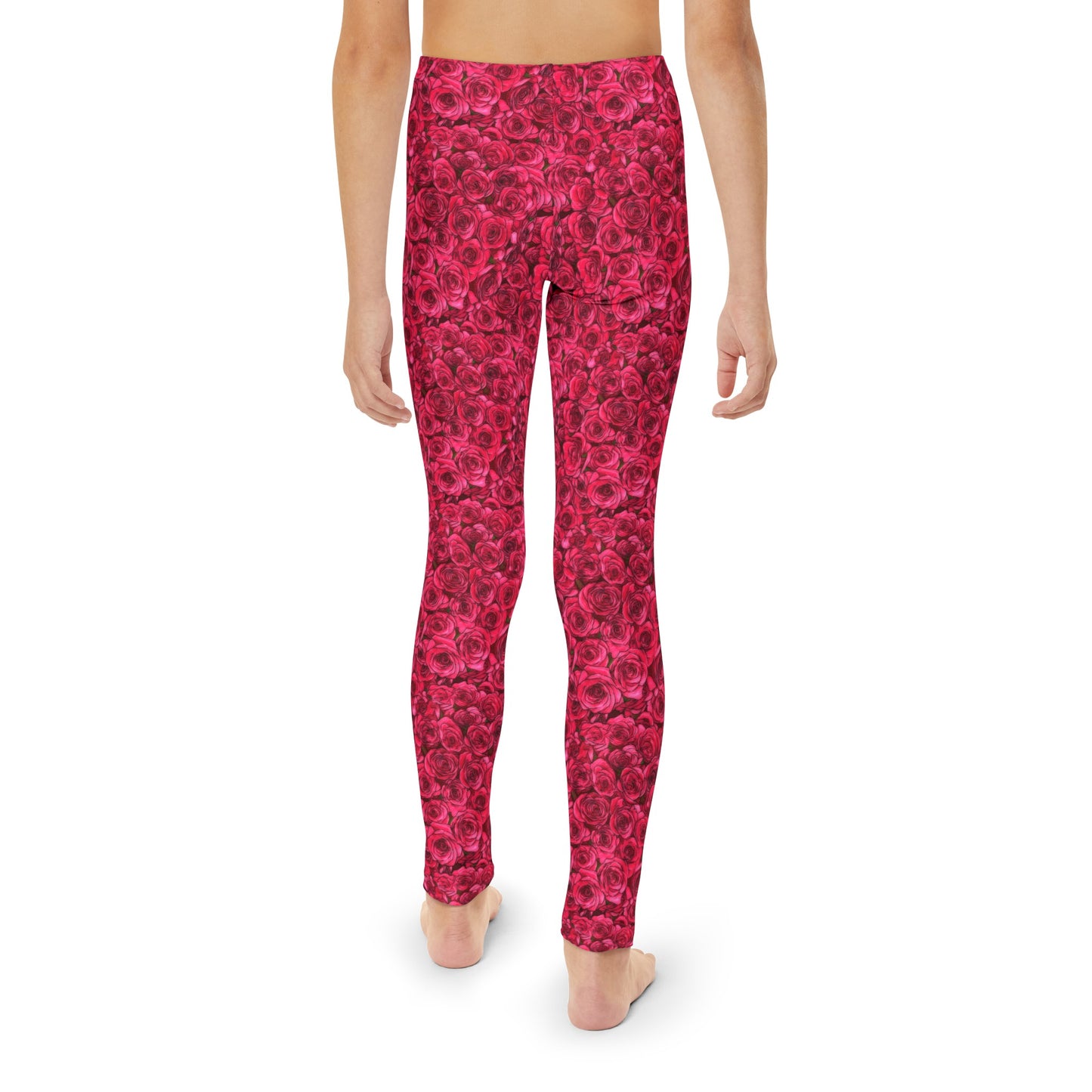 Rose Youth Full-Length Leggings
