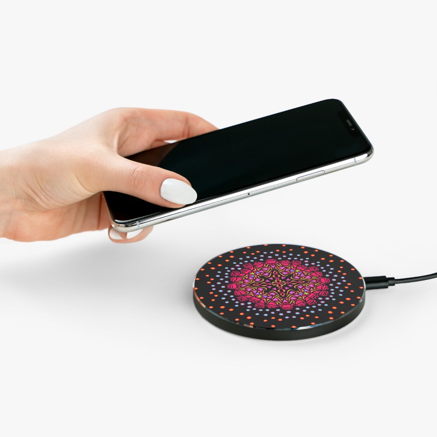 Hearts and Roses Monokai Wireless Charger