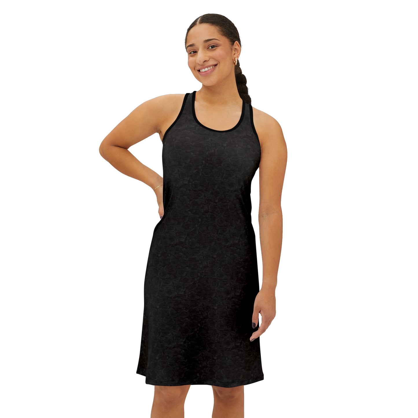 Black Rose Women's Racerback Dress