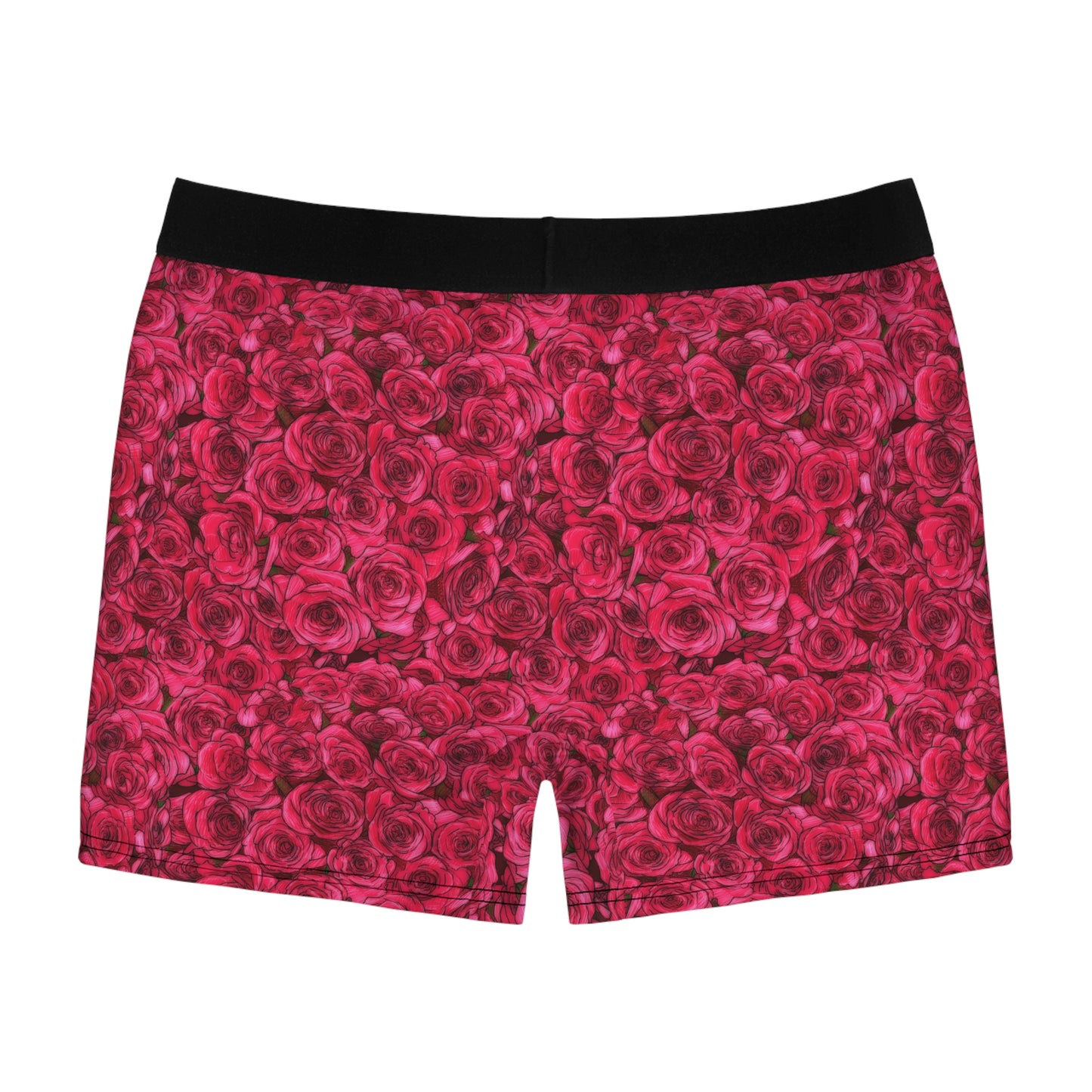 Rose Men's Boxer Briefs (AOP)