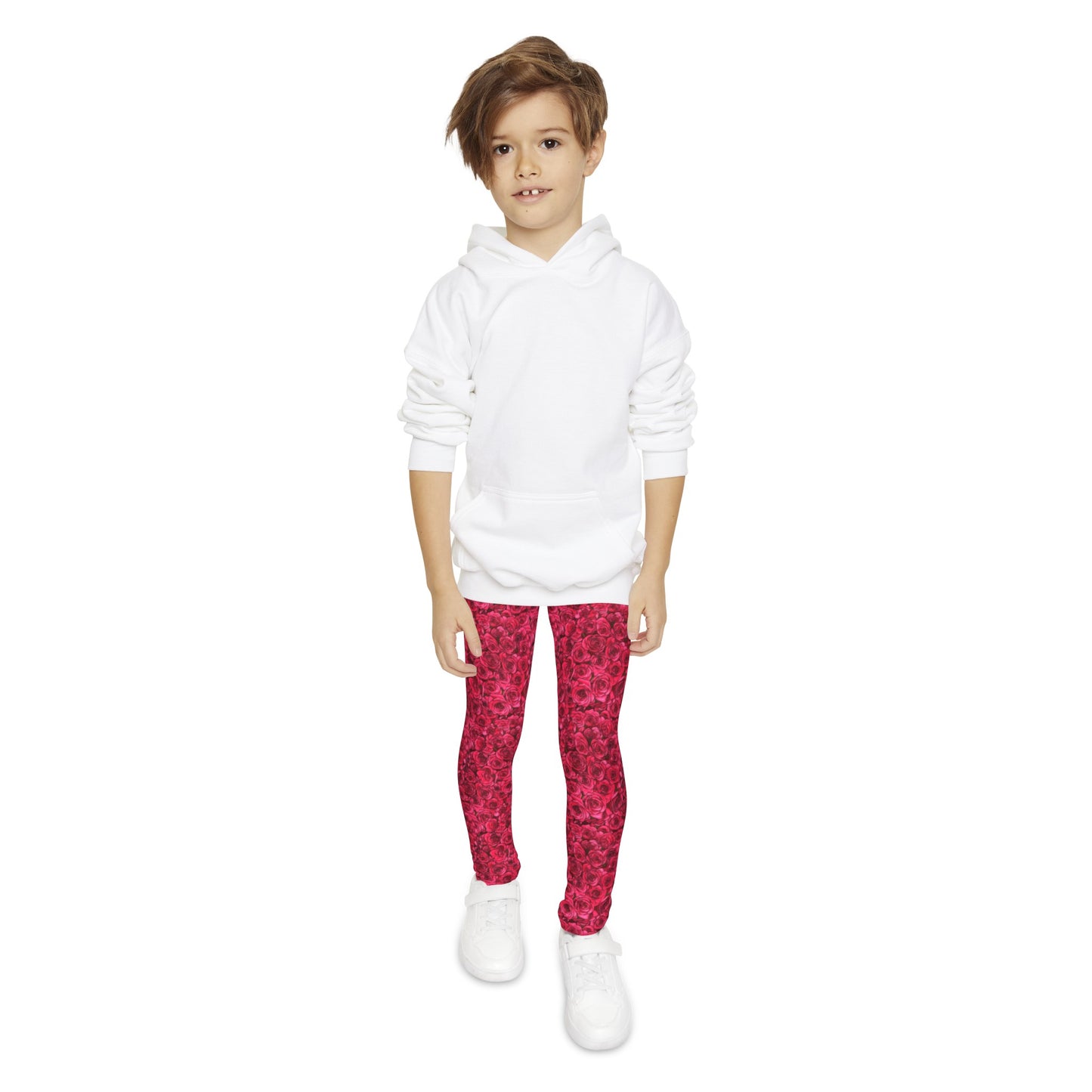 Rose Youth Full-Length Leggings