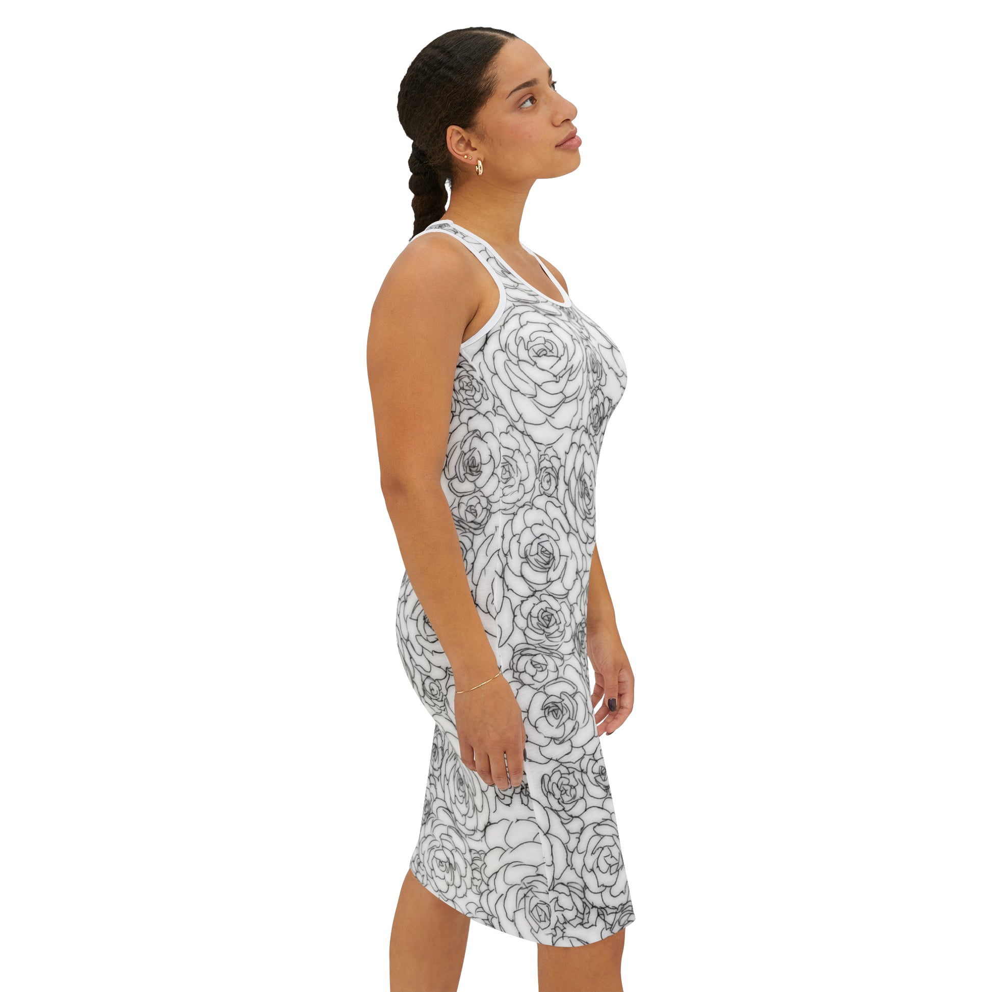succulent dress Succulent Women's Racerback Dress (AOP) – Los Angeles Mercantile