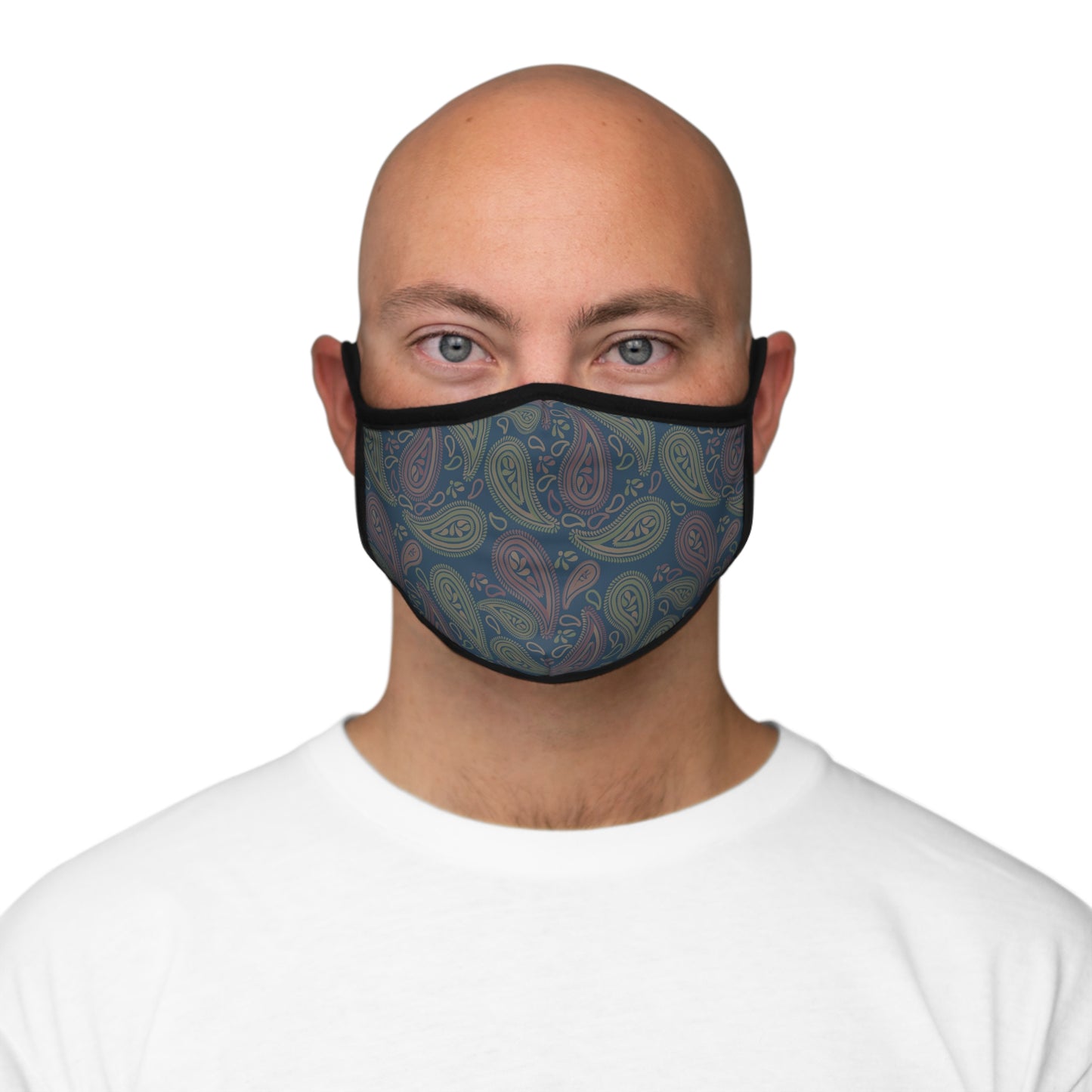 Paisley Face Mask Gardening House Plant Succulent Fitted Polyester Mask